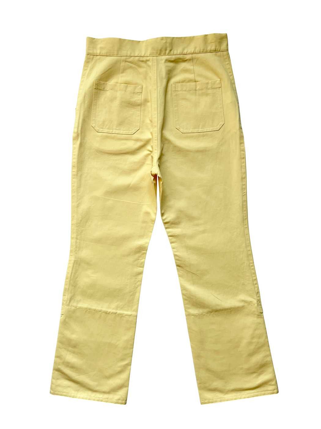 Marni ⚡️QUICK SALE⚡️Marni Yellow Pants Trousers with Buttons Size 32" / US 10 / IT 46 - 2 Thumbnail