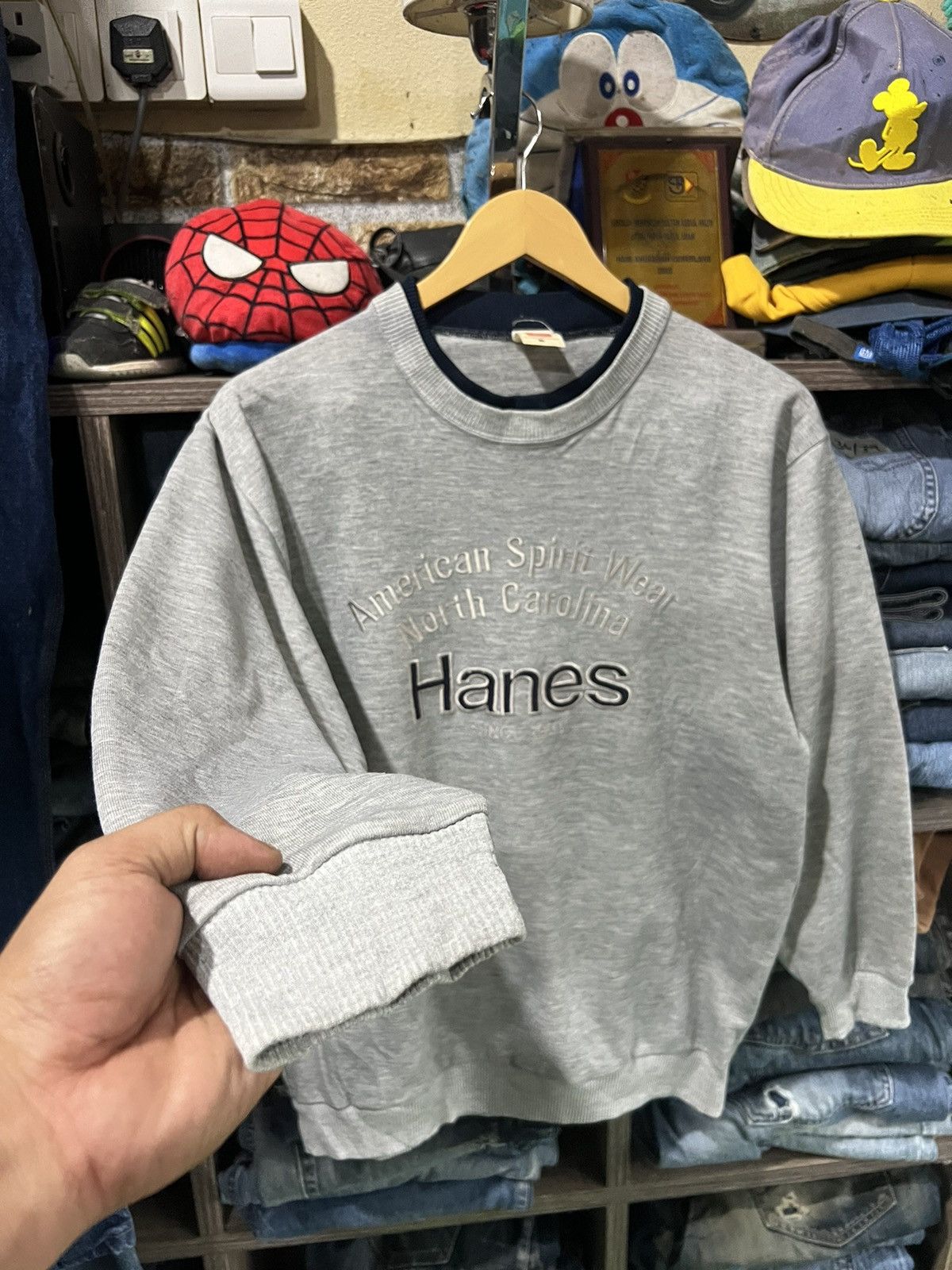 Hanes 🔥Vintage Hanes North Carolina Crewneck Sweatshirt Size US M / EU 48-50 / 2 - 10 Thumbnail