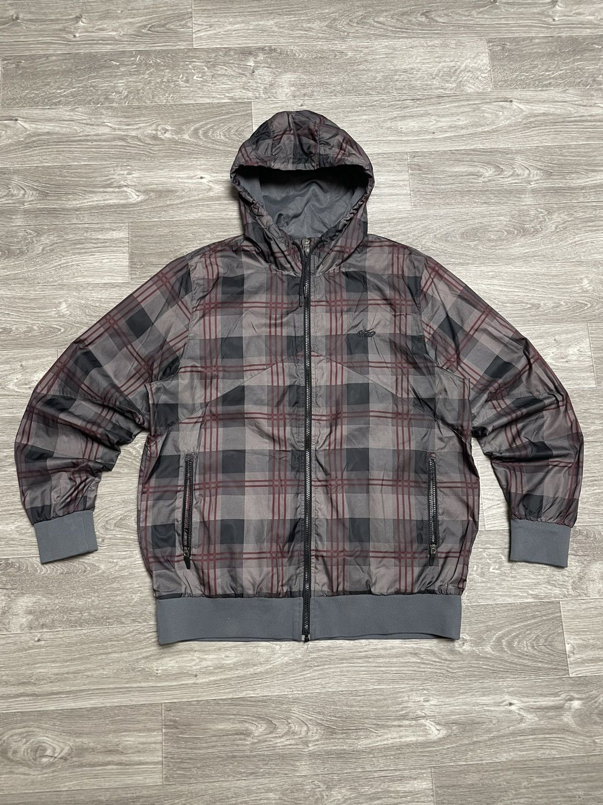 Nike SB Vintage Nike 6.0 Skateboarding Checkered Windbreaker Jacket Size US XL / EU 56 / 4 - 1 Thumbnail