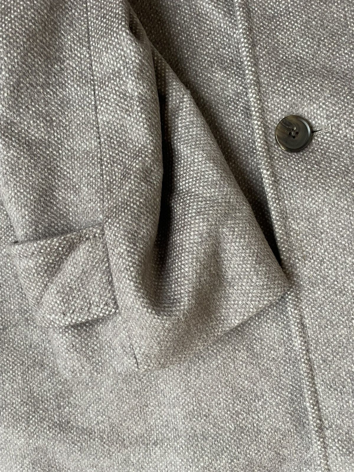 Colombo COLOMBO Cashmere & Wool Luxury Overcoat Made in Italy Size US XL / EU 56 / 4 - 4 Thumbnail