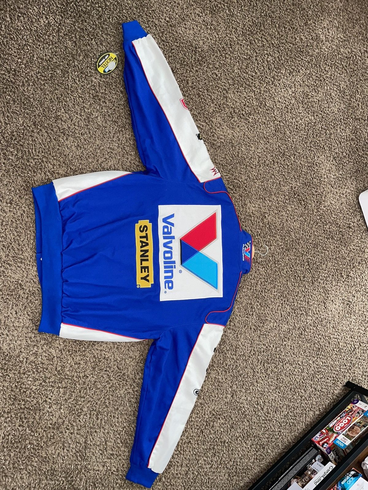 NASCAR NASCAR Valvoline Bomber Jacket JH Design NWT Size US L / EU 52-54 / 3 - 11 Thumbnail