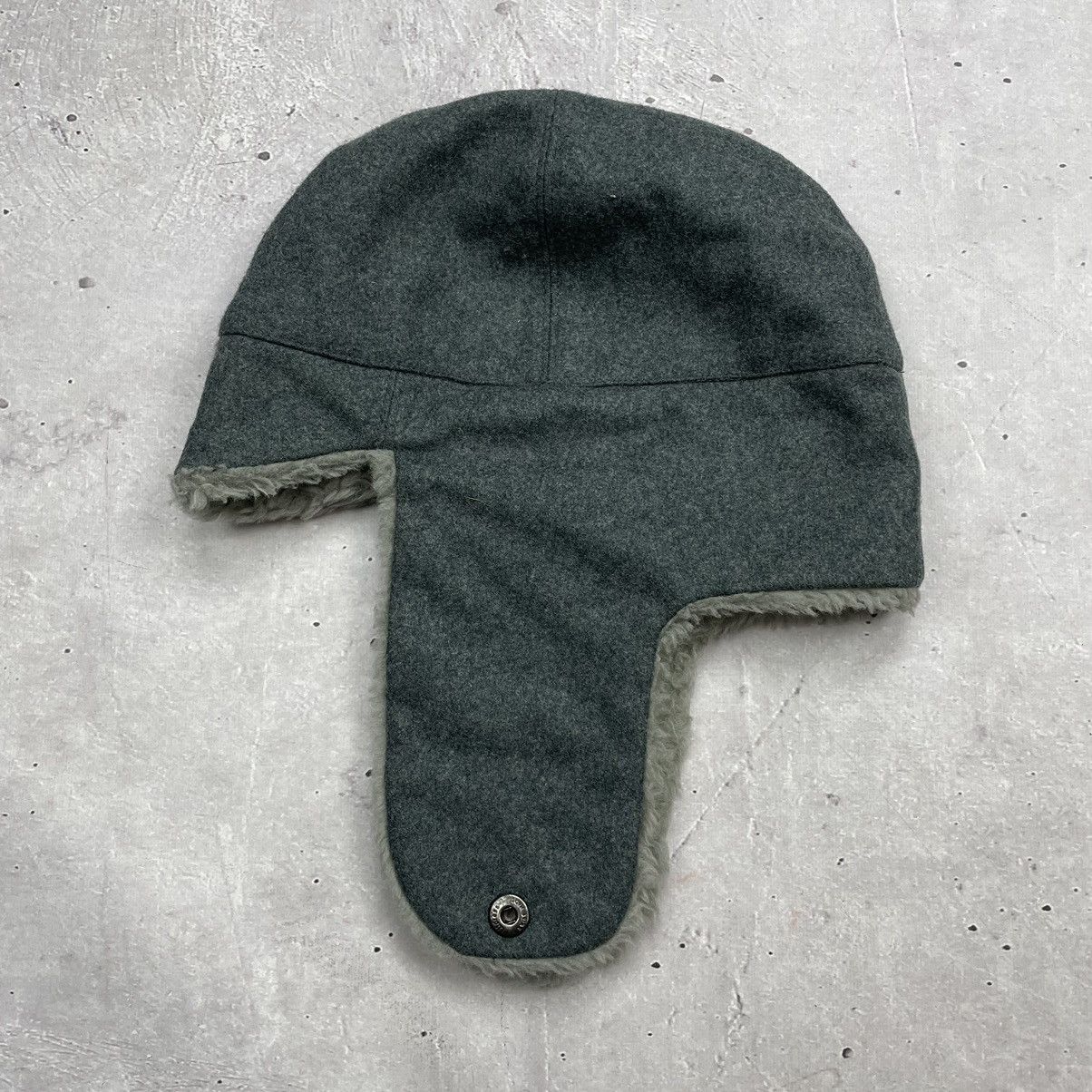 Japanese Brand × Vintage Vintage faux fur Germany military trapper ushanna hat y2k Size ONE SIZE - 3 Thumbnail