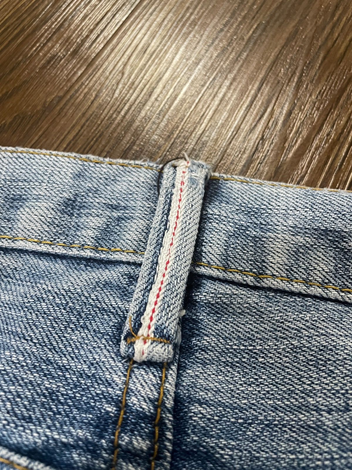 Levi's × Vintage Very Rare Vintage Levi’s 501 Big E Selvedge All Around Size US 34 / EU 50 - 11 Thumbnail