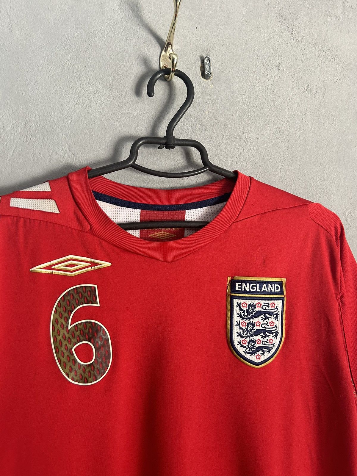 Umbro England terry jersey away 2006-08 Size US L / EU 52-54 / 3 - 7 Thumbnail