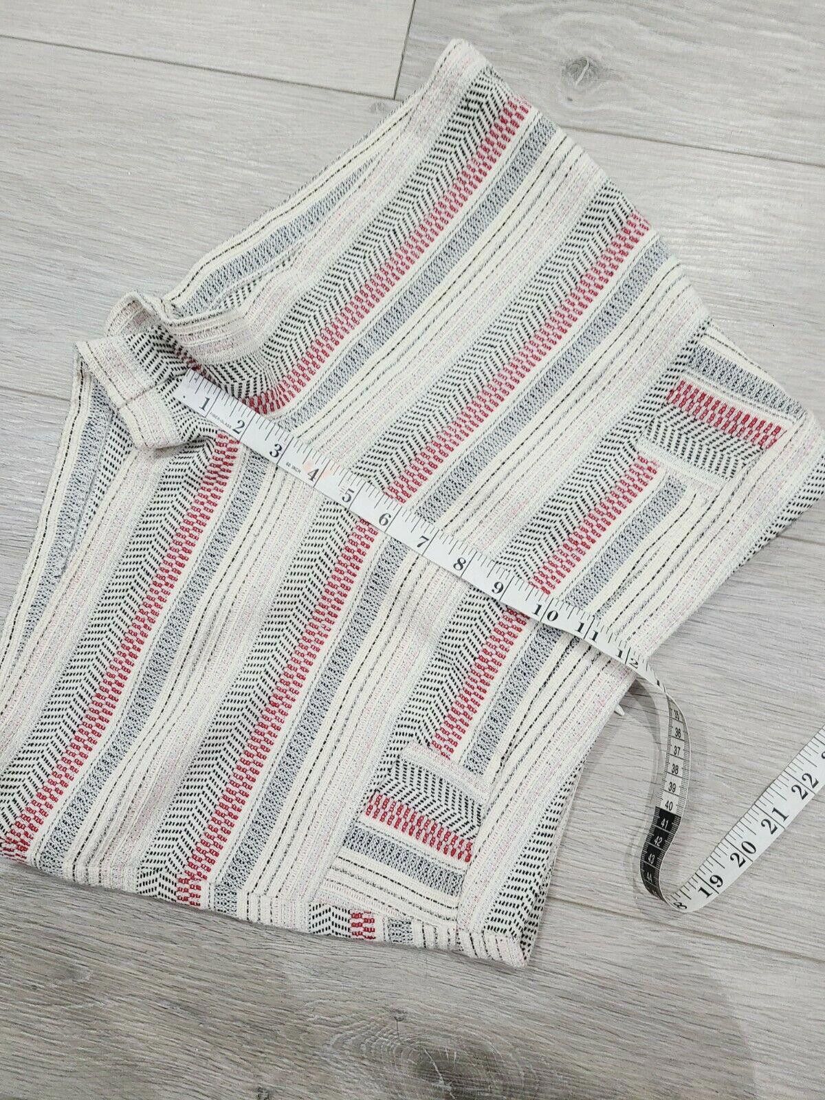 Designer bcbgeneration Shorts Size 2 Striped High Waisted Boho Size 26" / US 2 / IT 38 - 6 Thumbnail