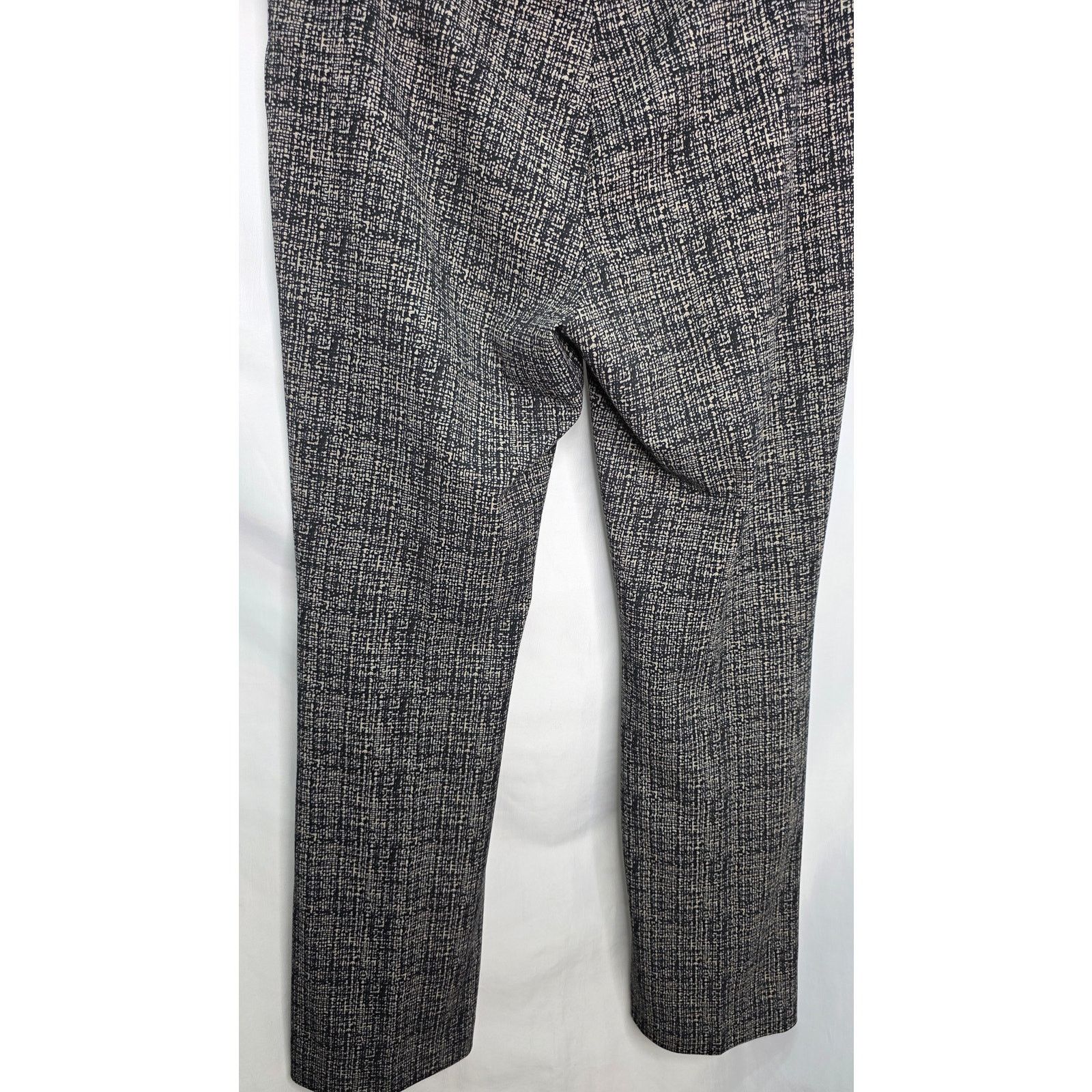 Other Hope & Harlow Elastic Waist Black Tweed looking Dress Pants Size 33" - 12 Thumbnail
