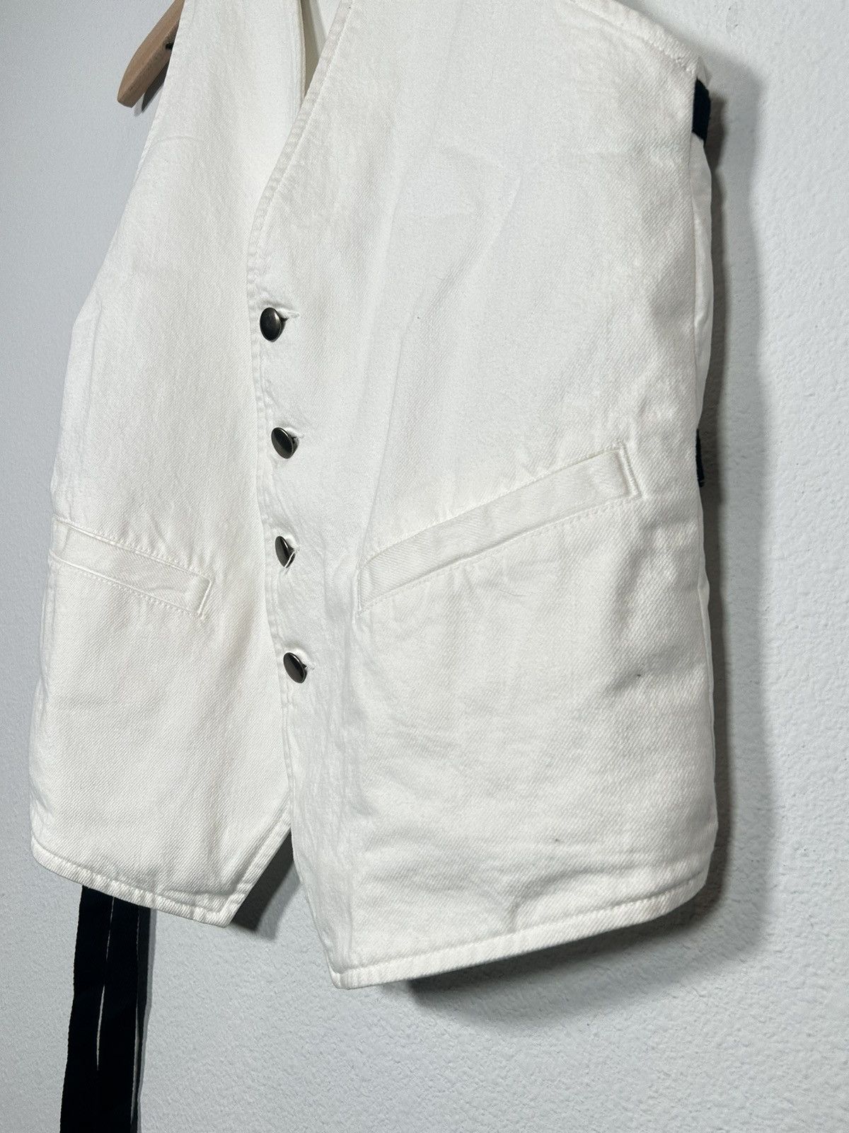 Ann Demeulemeester SS22 Bondage Strap Button Waist Coat Size US S / EU 44-46 / 1 - 2 Thumbnail