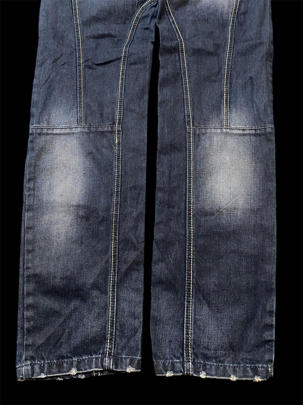Japanese Brand × Tornado Mart Japanese Jeneric Bondage Bikers Distressed Denim @43 Size US 34 / EU 50 - 9 Thumbnail