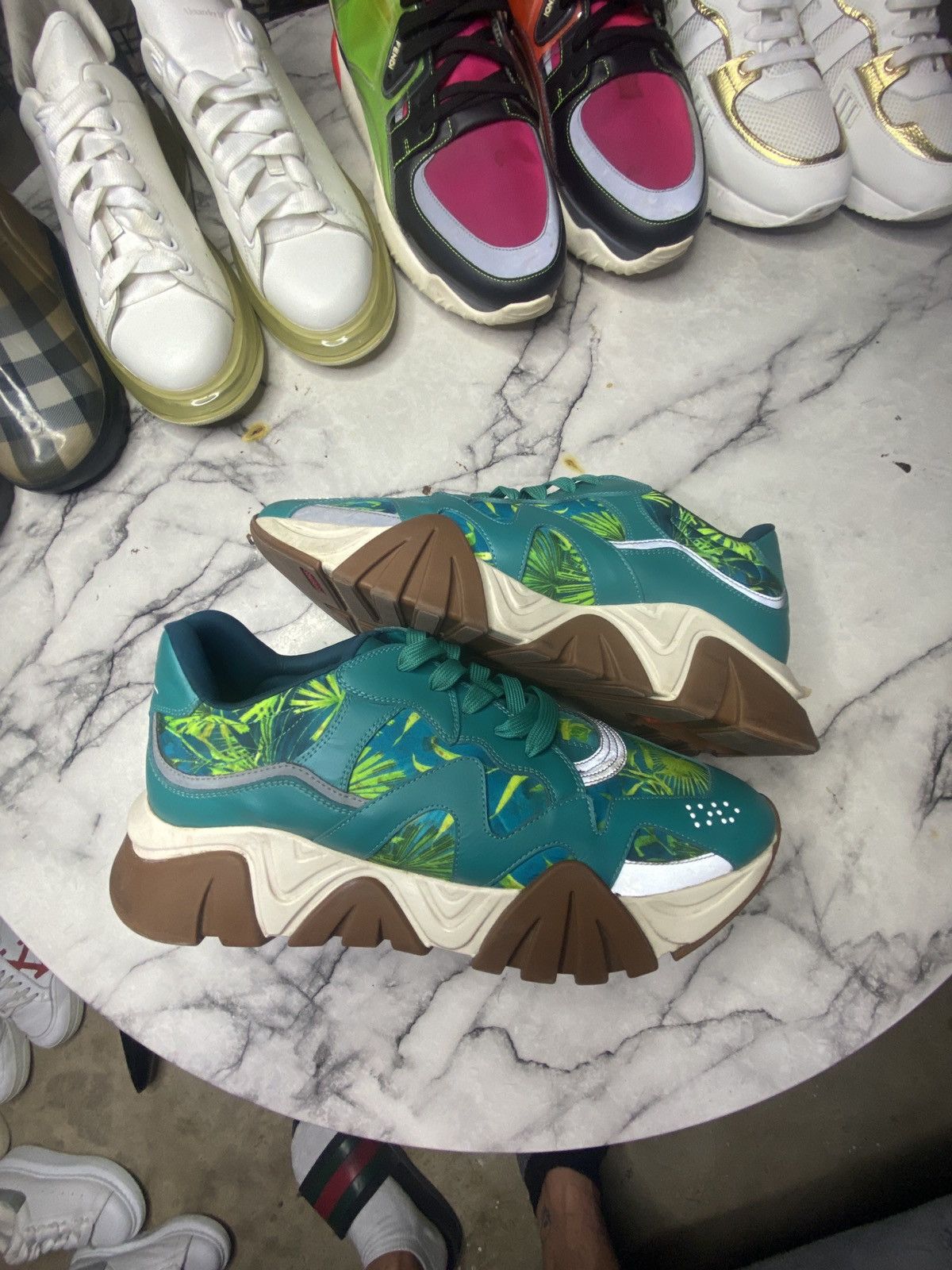 Versace Versace squalo jungle edition Size US 12 / EU 45 - 8 Thumbnail