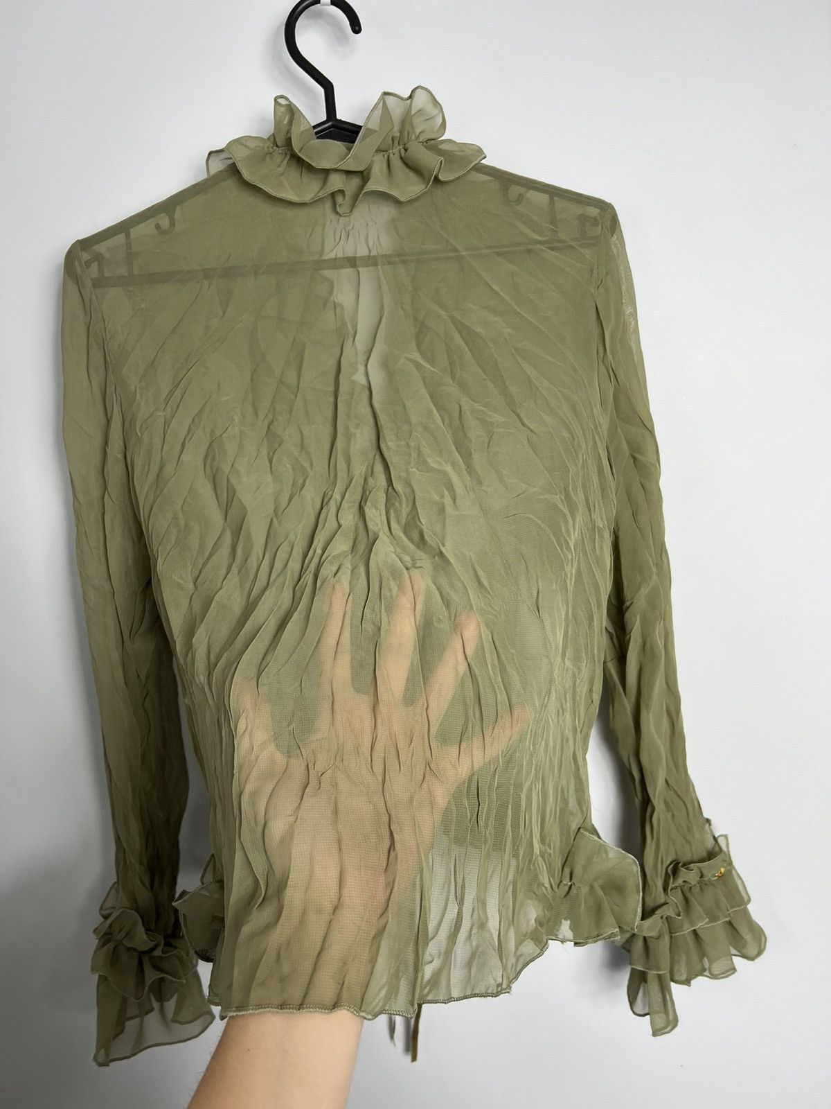 Vintage Joachim Bosse avant garde y2k vintage blouse Size S / US 4 / IT 40 - 4 Thumbnail