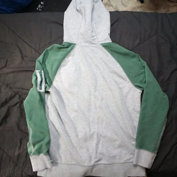 NCAA × Nike × Vintage Vintage Y2K Nike Oregon Ducks Zipper Hoodie Sweatshirt Size US L / EU 52-54 / 3 - 6 Thumbnail