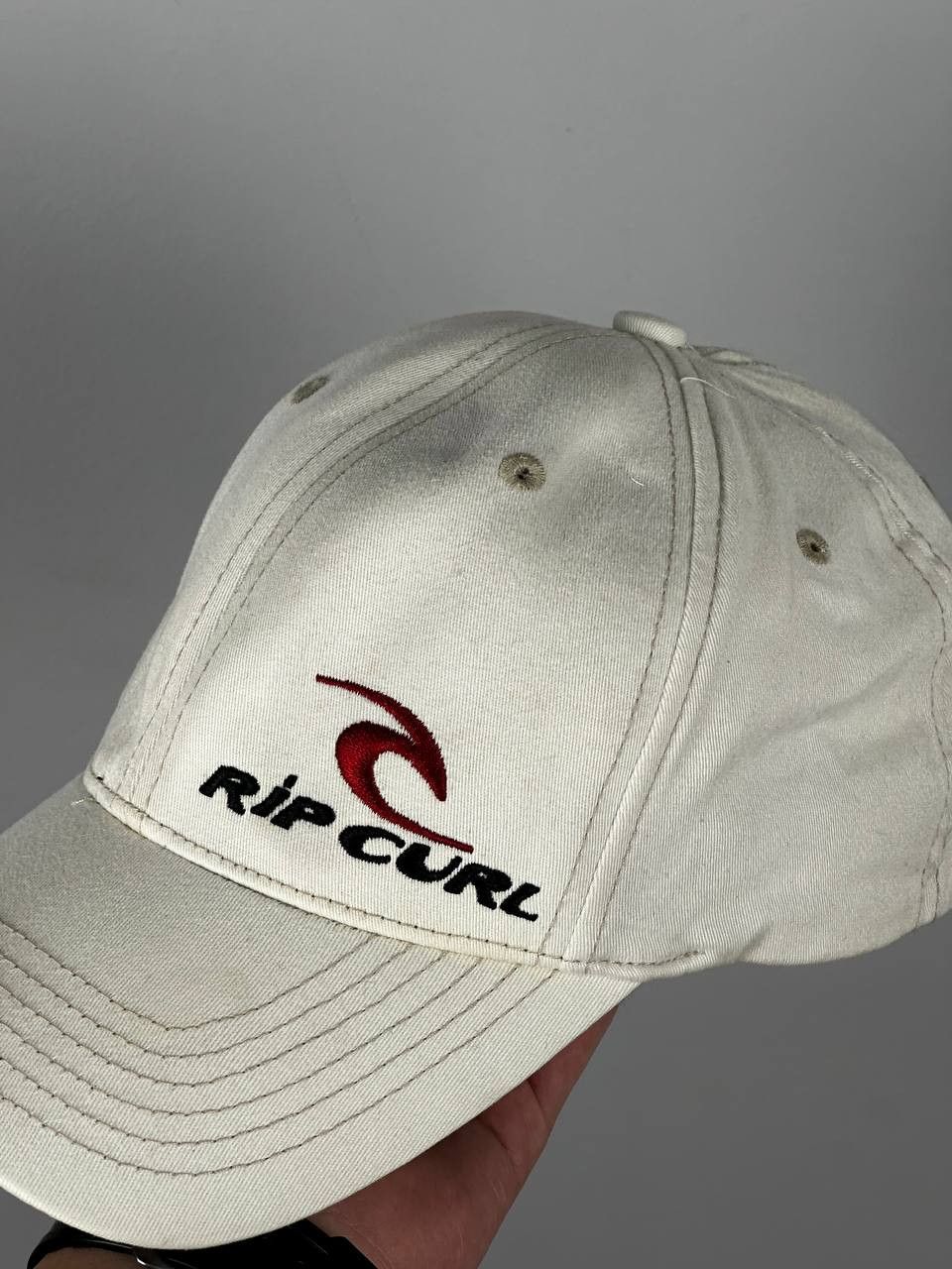 Ripcurl 90s Crazy Rip Curl White Hat Surf Style Size ONE SIZE - 2 Thumbnail