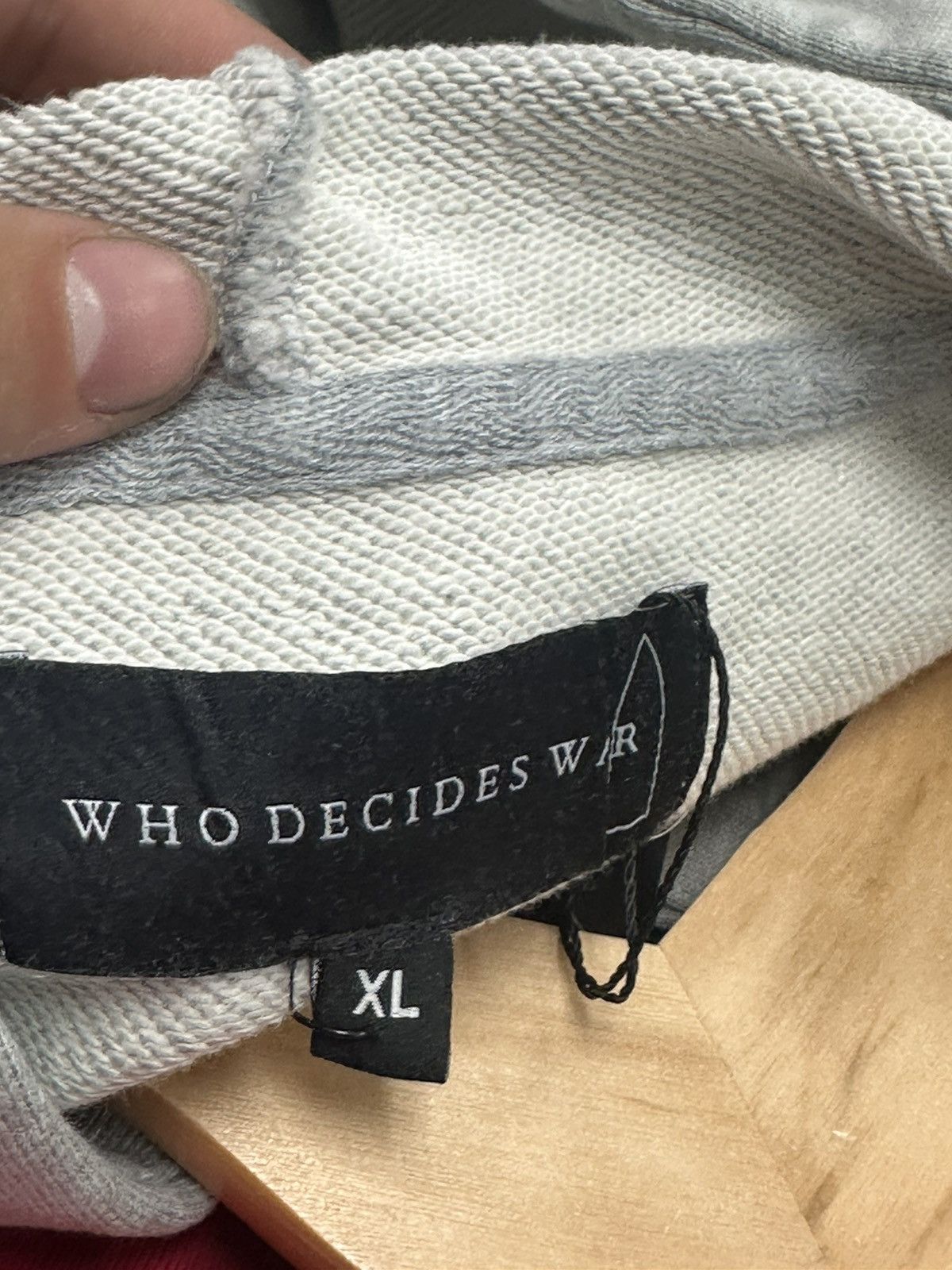 Who Decides War Who Decides War Flames Hoodie Grey Size US XL / EU 56 / 4 - 3 Thumbnail