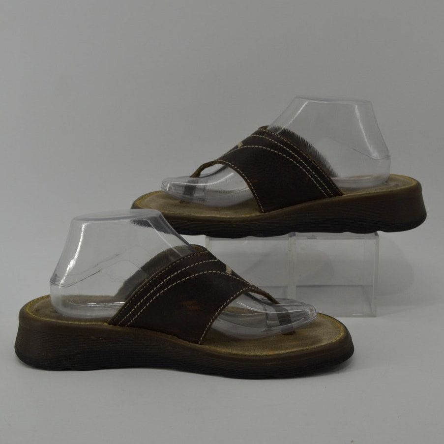 Dr. Martens Dr Martens Thong Sandals Leather Men's Flip Flop 5A54 Size 7 Size US 7 / EU 40 - 9 Thumbnail