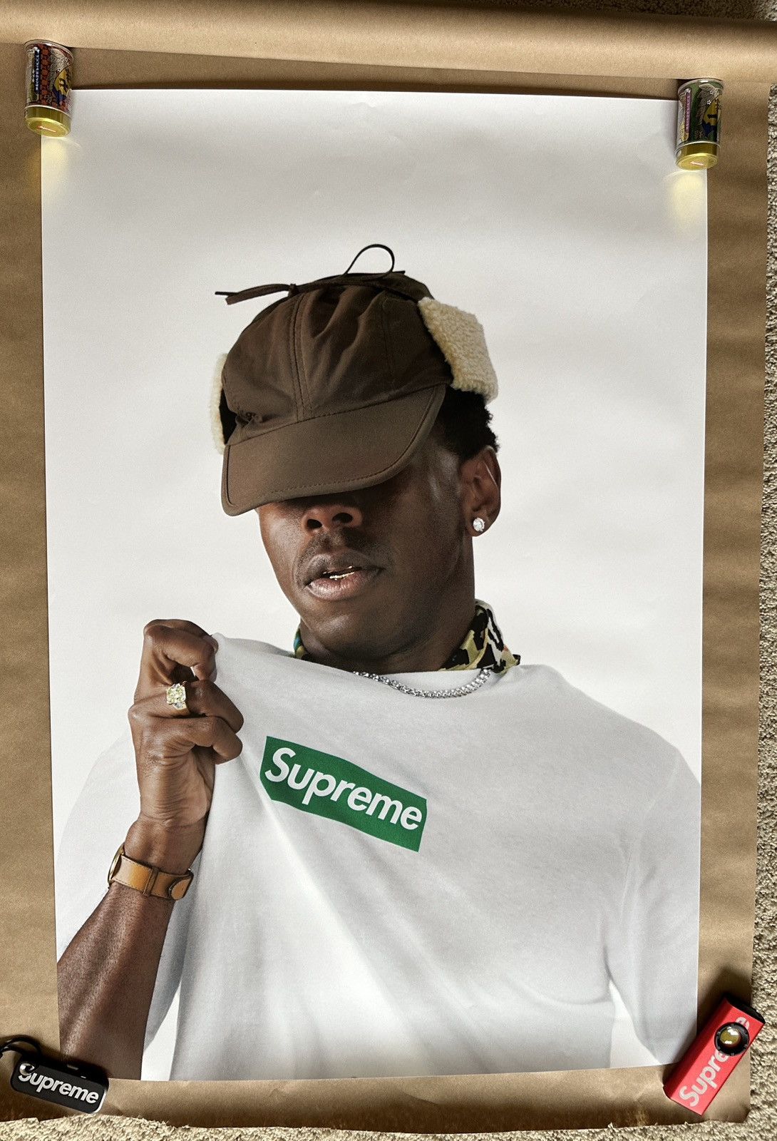 t shirt supreme x tyler the creator