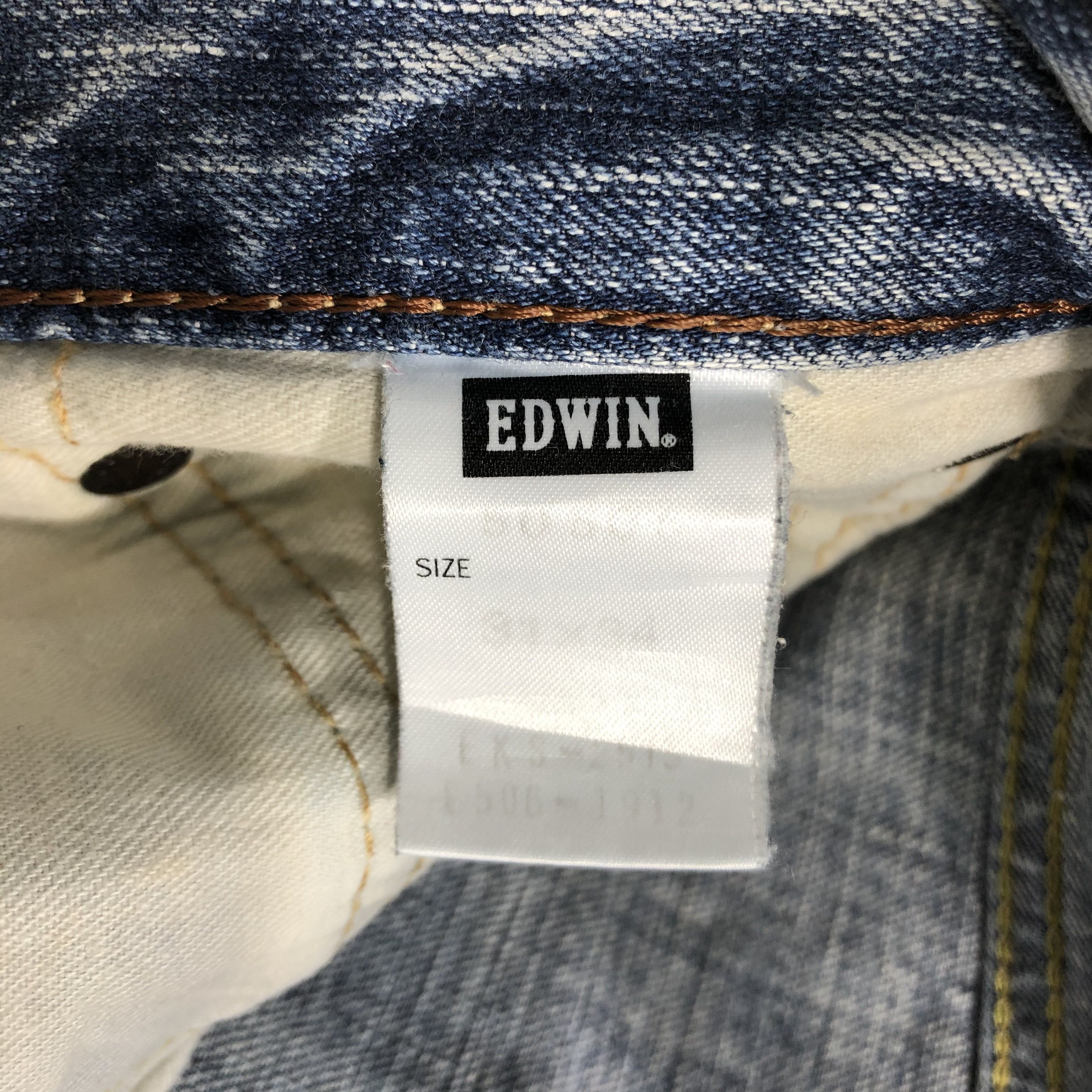 Edwin Vintage Blue Wash Edwin 505 Selvedge Jeans-JM3677 Size US 34 / EU 50 - 10 Thumbnail