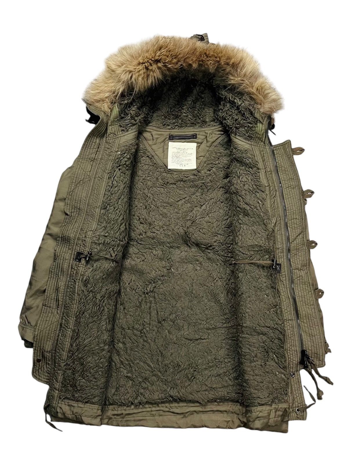 If Six Was Nine 2000s GOA - Fur Hoodie Cyber Cargo Jacket Size US M / EU 48-50 / 2 - 2 Thumbnail