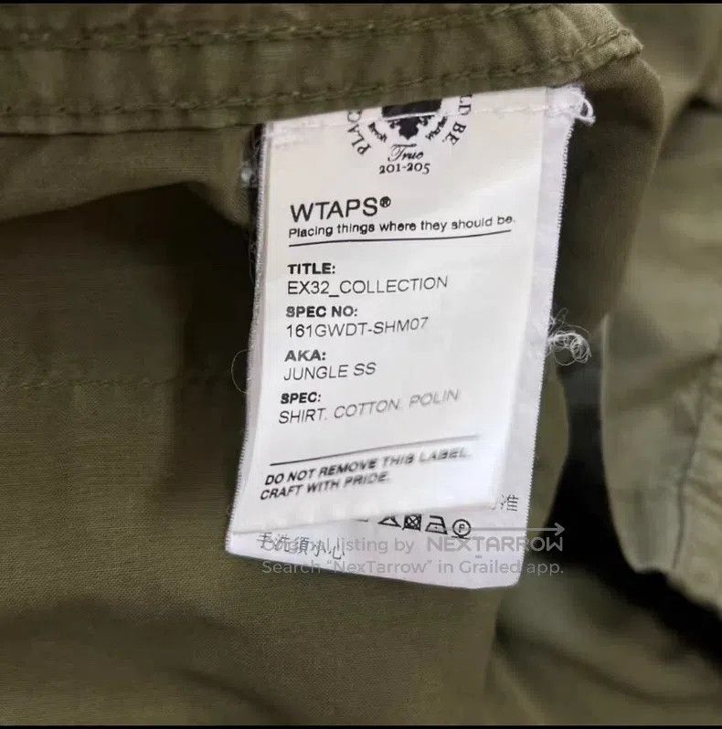 Wtaps Wtaps short sleeve shirt Size US M / EU 48-50 / 2 - 7 Thumbnail