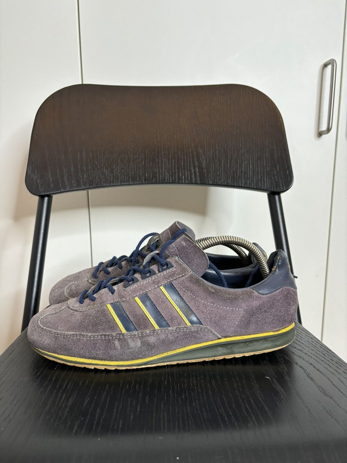 Adidas × Vintage Vintage 80th ADIDAS jeans sneakers Size US 9.5 / EU 42-43 - 3 Thumbnail