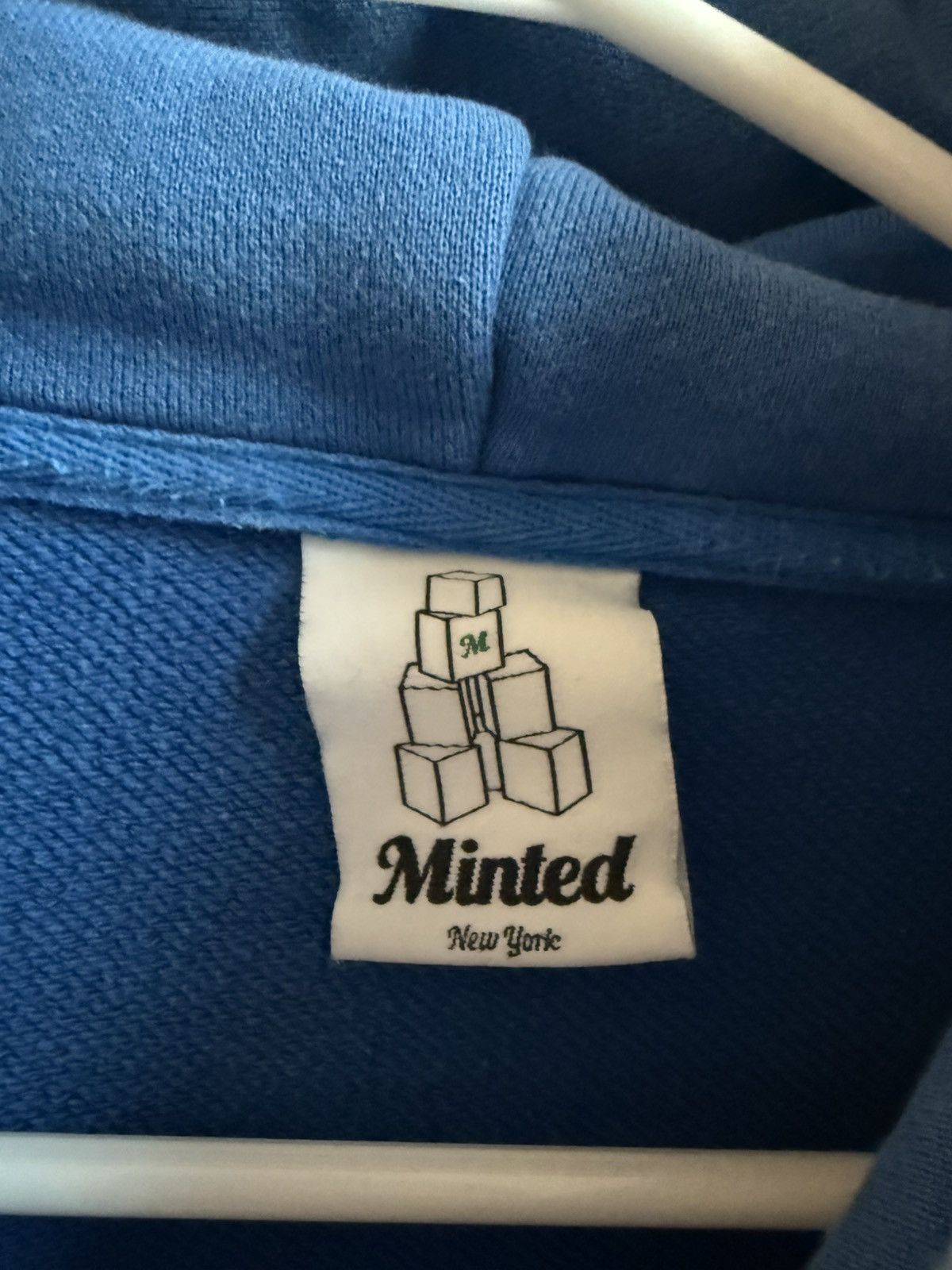 Minted New York Minted New York vintage blue hoodie Size US M / EU 48-50 / 2 - 3 Thumbnail