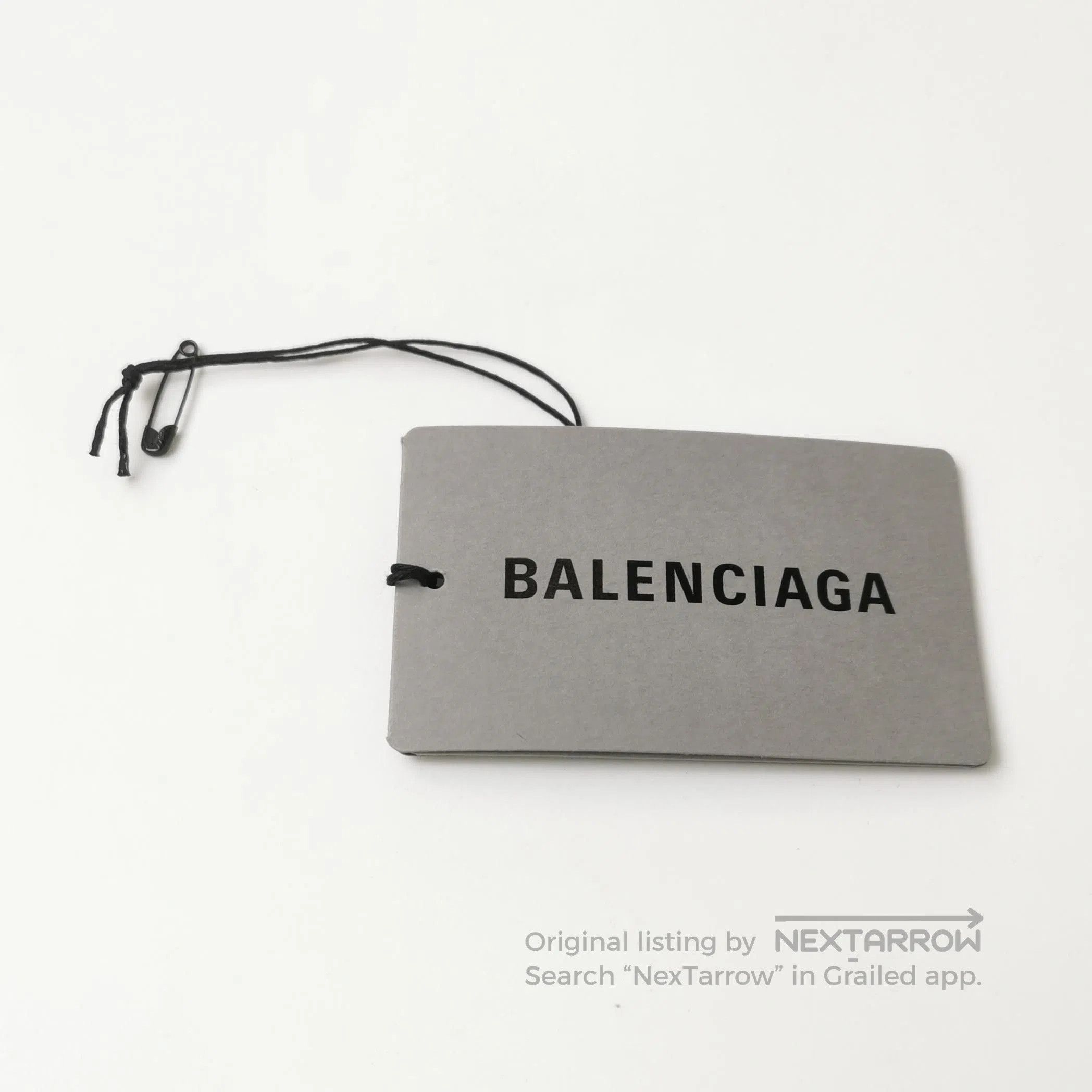 Balenciaga Balenciaga Cotton Logo Crewneck T-Shirt M. Size US M / EU 48-50 / 2 - 2 Thumbnail