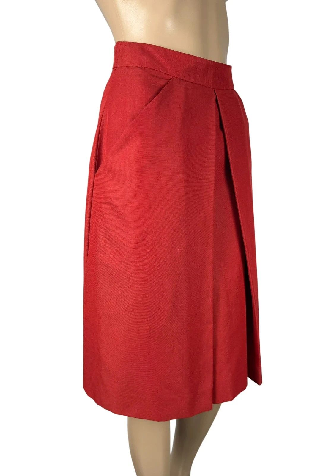 Agnona Agnona Midi Skirt Cotton Silk size 38 Size 26" / US 2 / IT 38 - 3 Thumbnail