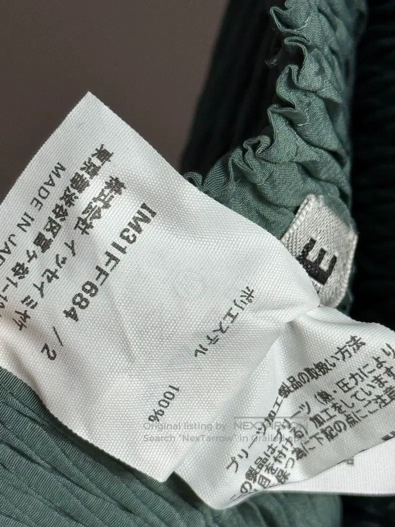 Issey Miyake Issey Miyake size:2 Small Fish Scale Pleated Trousers Size 22" - 4 Thumbnail