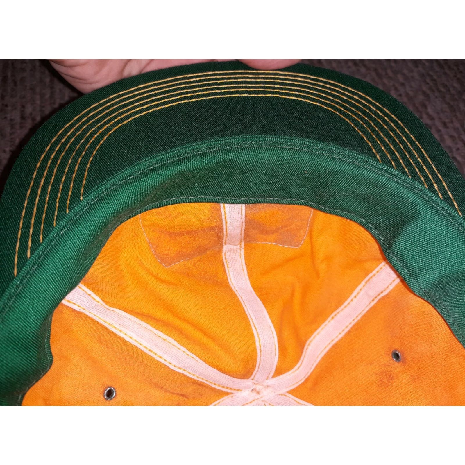 Vintage VINTAGE 1980s DEKALB FARM PATCH SNAPBACK TRUCKER HAT CAP K-Products USA Yellow Cap Men/Women? Size ONE SIZE - 6 Thumbnail