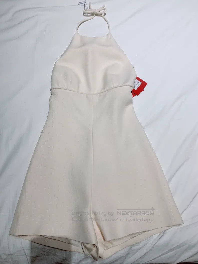 valentino backless dress Vintage 2005 Valentino Cruise Collection Colorful Floral Silk Low-Cut  Halter Tiered Gown main image 0