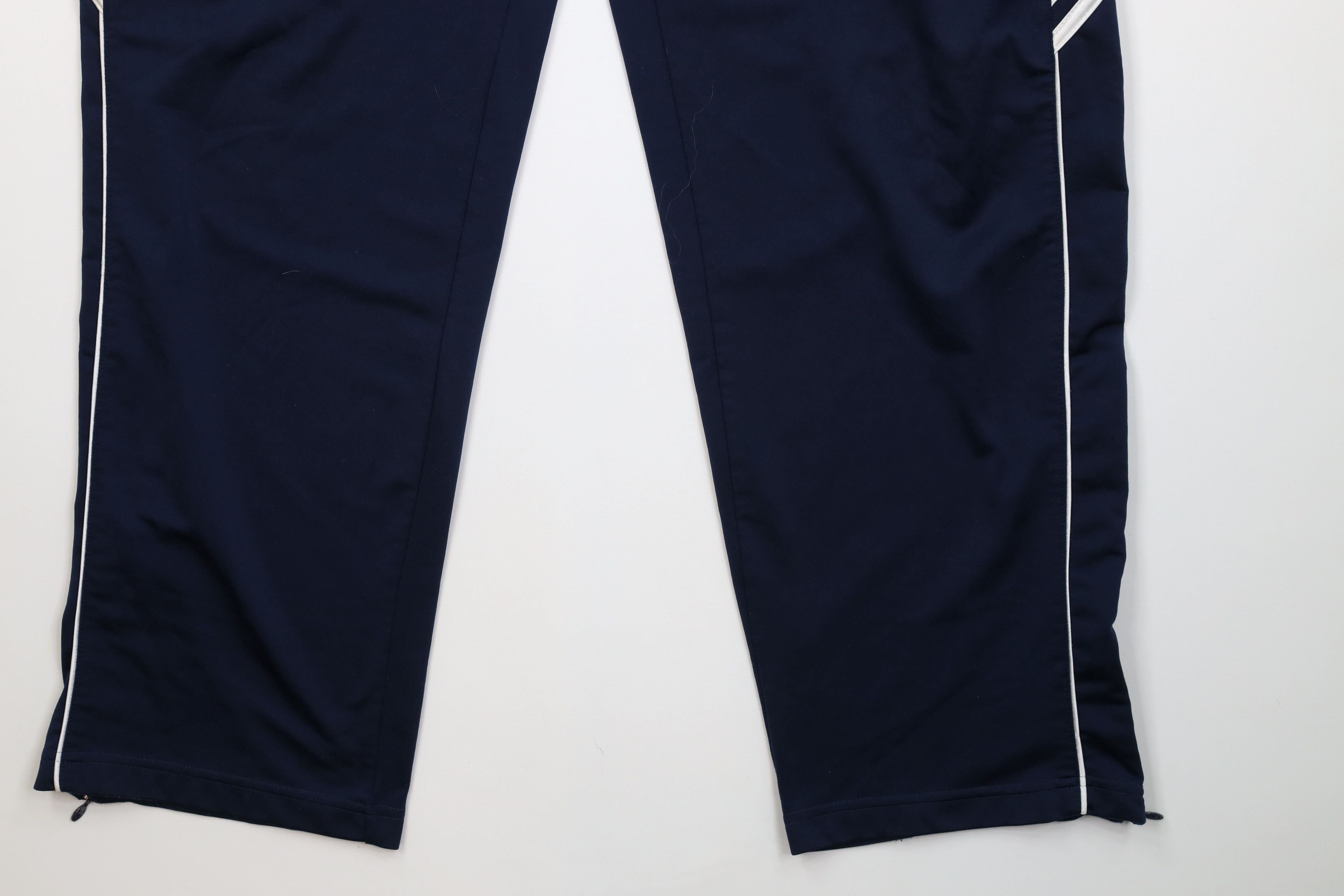 Adidas Vintage Y2K Adidas Spell Out Wide Leg Sweatpants Pants Blue Size US 34 / EU 50 - 5 Thumbnail