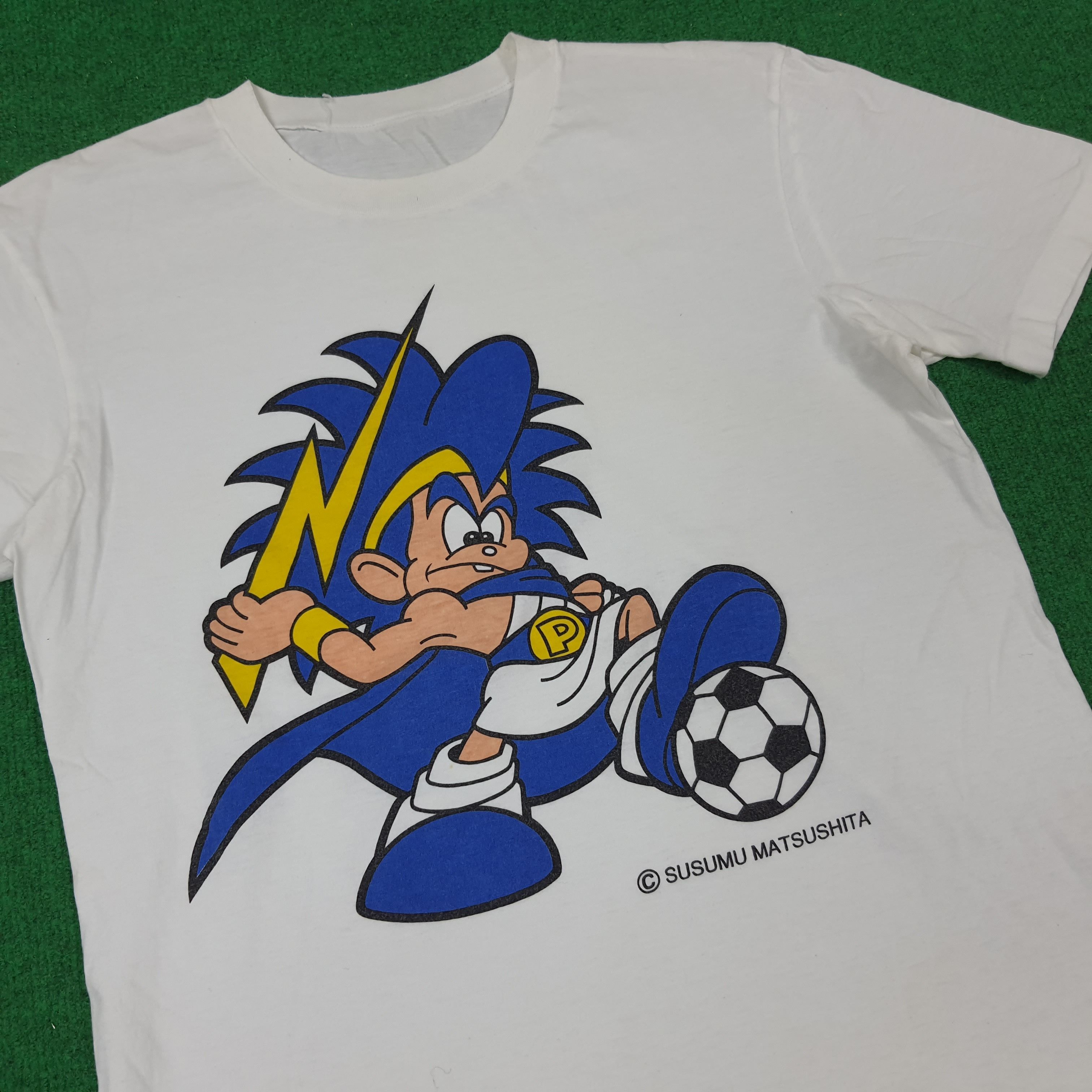 Japanese Brand × Vintage Vintage Panasonic GAMBA Osaka Japan Tech Tshirt C219N21 Size US M / EU 48-50 / 2 - 2 Thumbnail