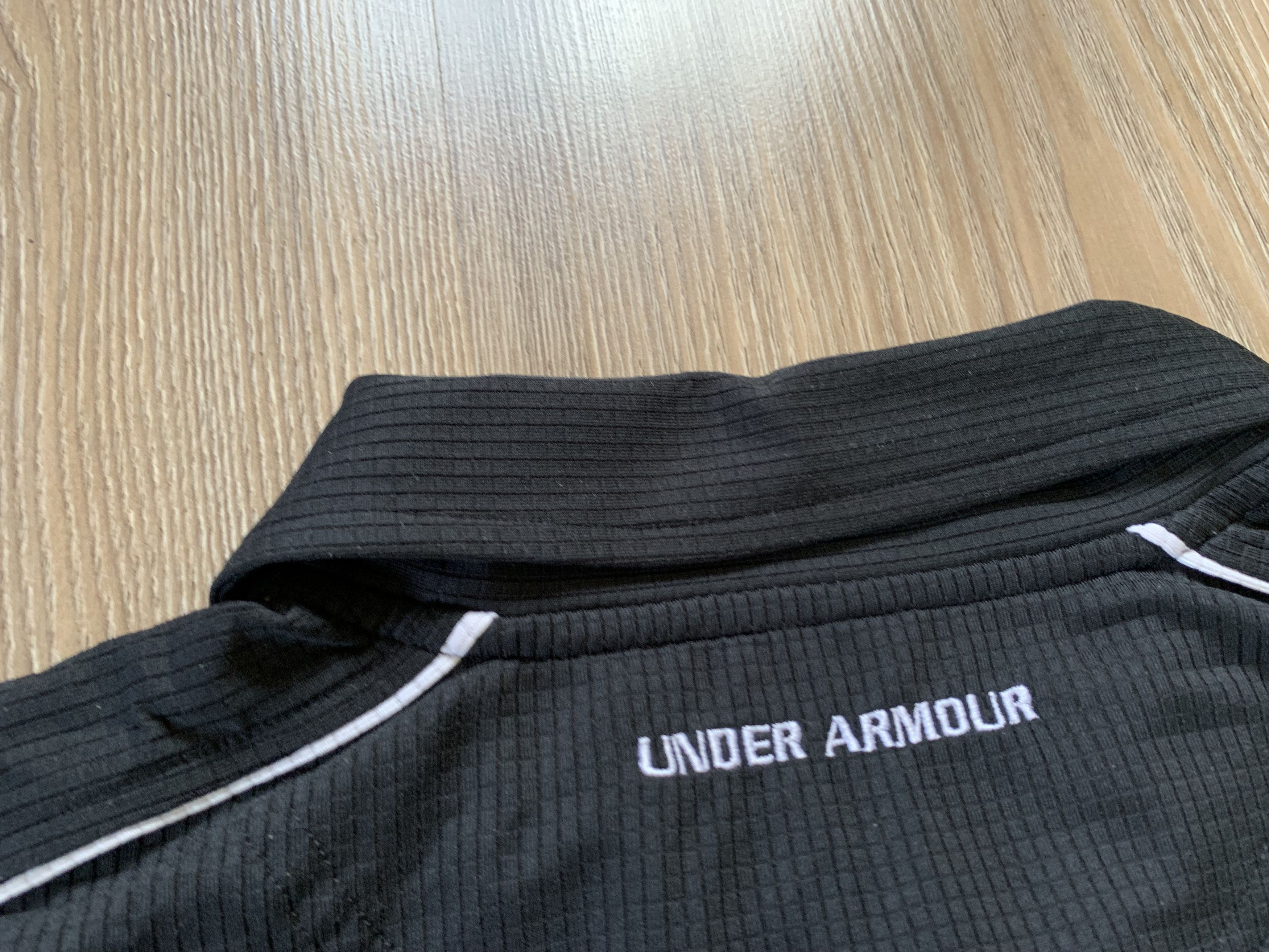 Under Armour × Vintage Under Armour Men's Vintage WRU Black Polo Size US XL / EU 56 / 4 - 6 Thumbnail