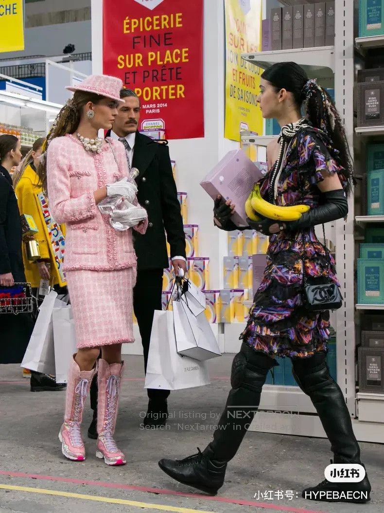 Chanel Chanel Supermarket series best pink coat Size XXS / US 00 / IT 34 - 6 Thumbnail