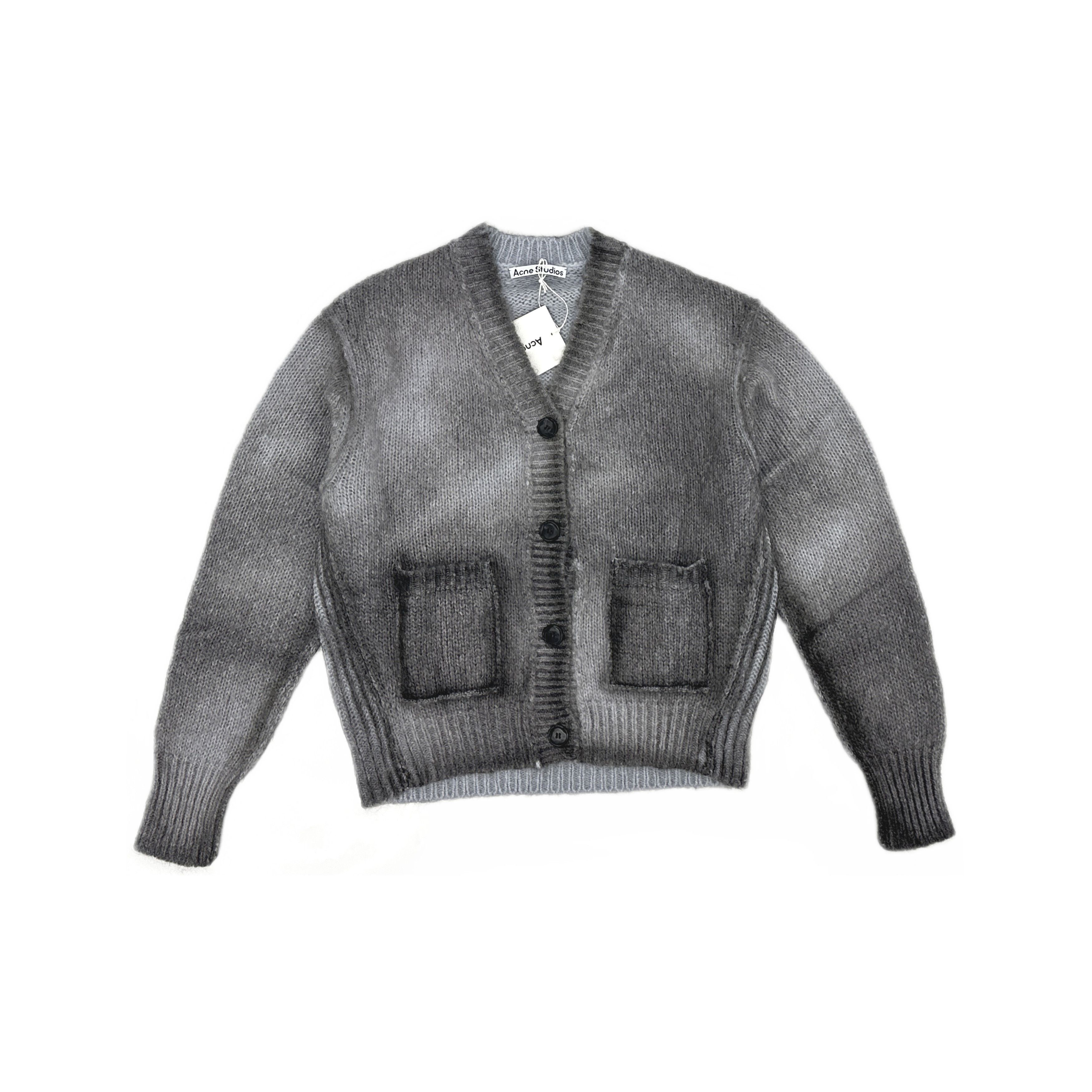 Acne Studios Acne Studios Mohair V-Neck Cardigan Size XS Size XS / US 0-2 / IT 36-38 - 1 Thumbnail