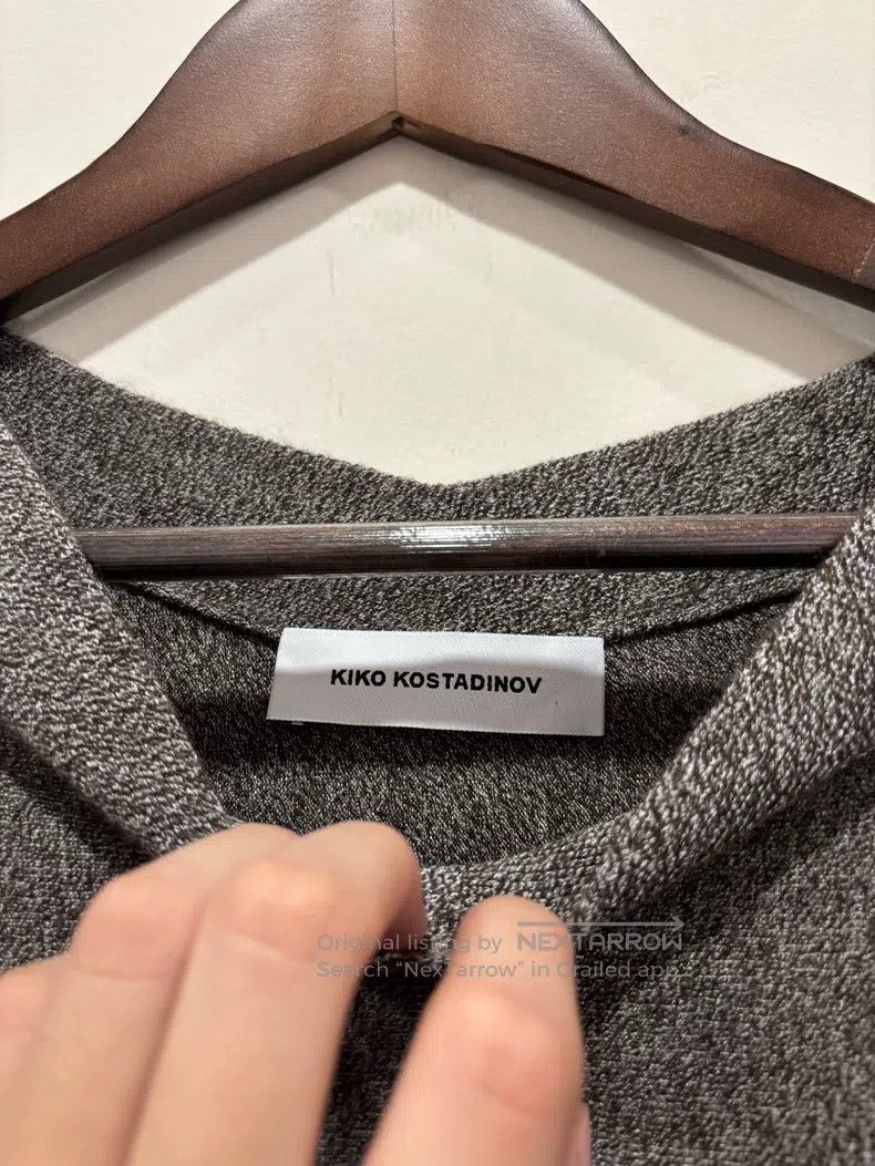 Kiko Kostadinov Kiko Kostadinov SS25 pieced sweatshirt men's Size US L / EU 52-54 / 3 - 3 Thumbnail