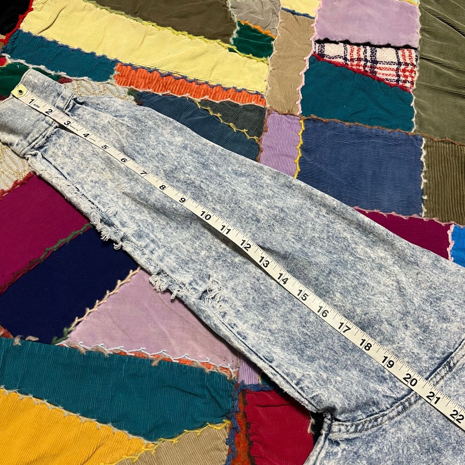 Other Vintage Pinch Denim Acid Washed Button Up Long Sleeve M / L Size US L / EU 52-54 / 3 - 6 Thumbnail