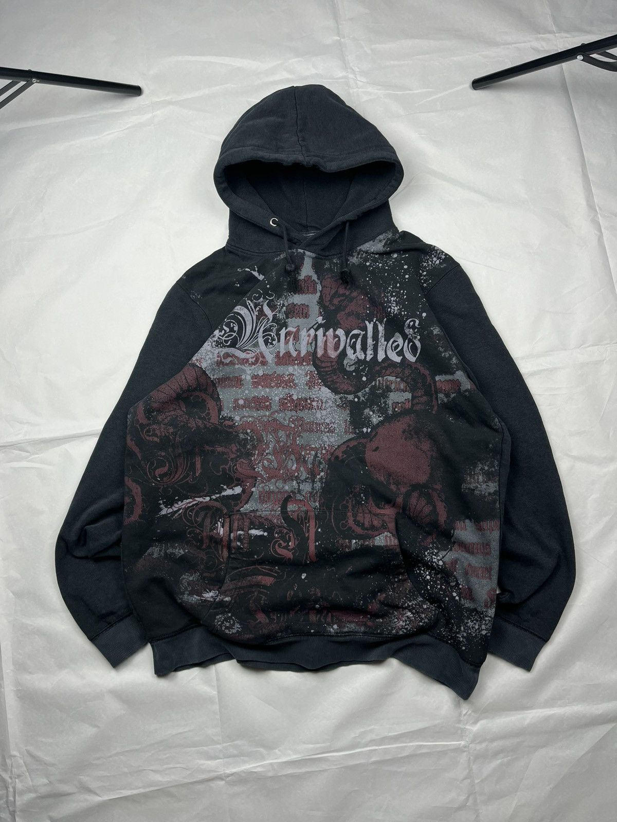 Affliction Y2K Affliction LGB IfSixWasNine Style Zip Hoodie Size US XL / EU 56 / 4 - 1 Thumbnail