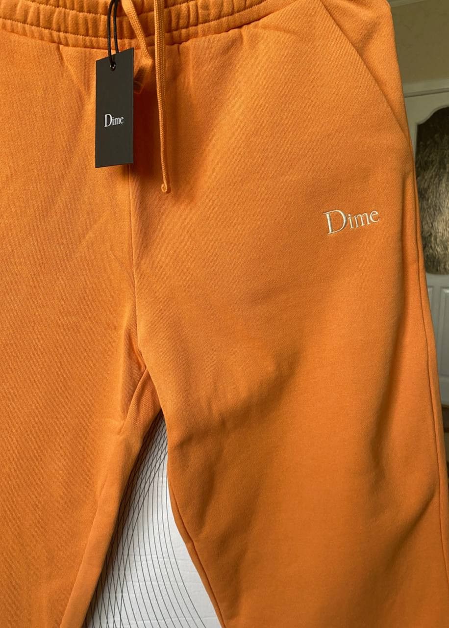 Dime Dime - Orange Classic Sweatpant Size US 32 / EU 48 - 5 Thumbnail