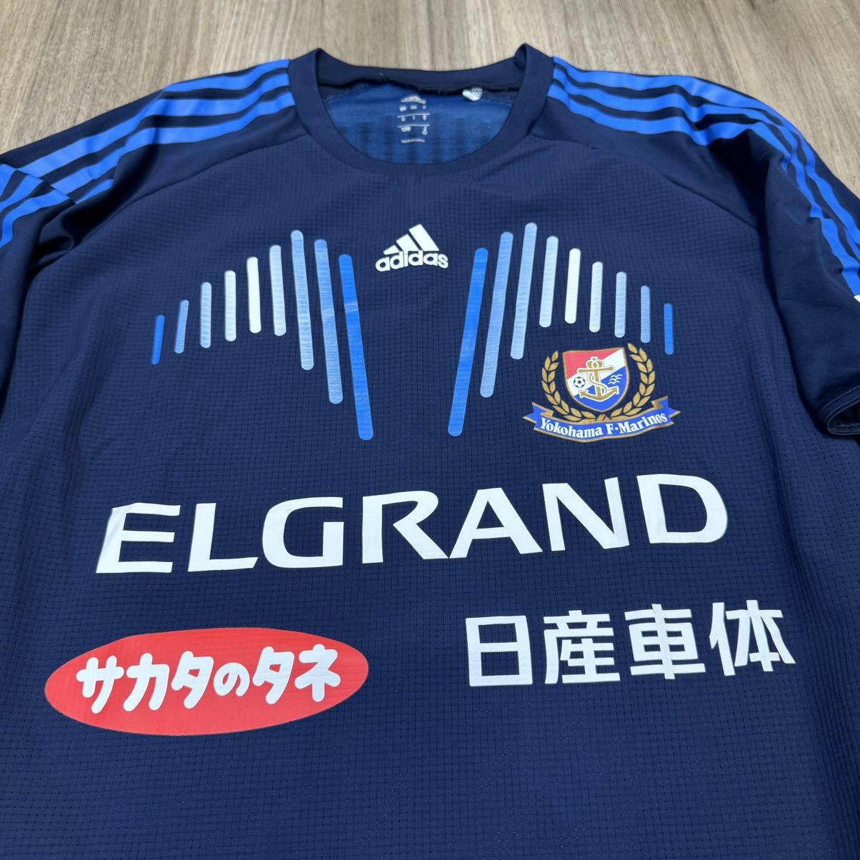 Adidas Yokohama F.Marinos player issue/worn training shirt Size US M / EU 48-50 / 2 - 3 Thumbnail