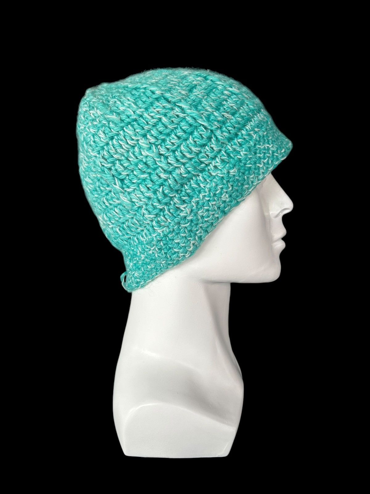 Japanese Brand × Kapital × Vintage Crochet Knitted handmade Beanie Hats Rare ☠️☠️ Size ONE SIZE - 3 Thumbnail