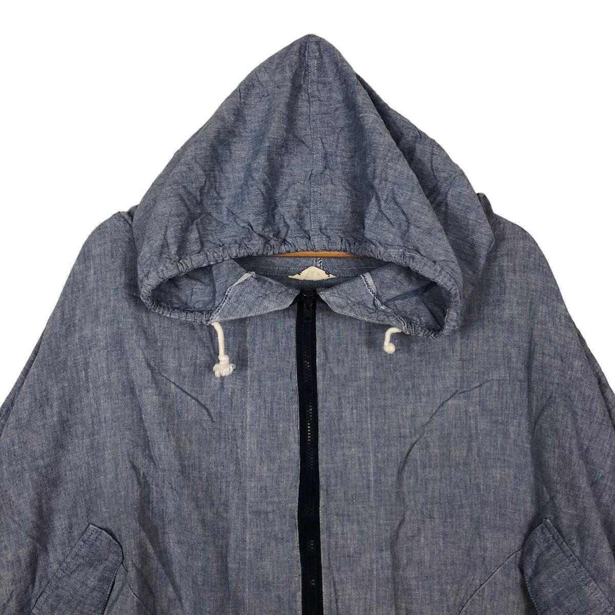 Japanese Brand 🔥90’s Vintage Bomber Jacket Denim Melmo Issey Miyake Size US M / EU 48-50 / 2 - 4 Thumbnail