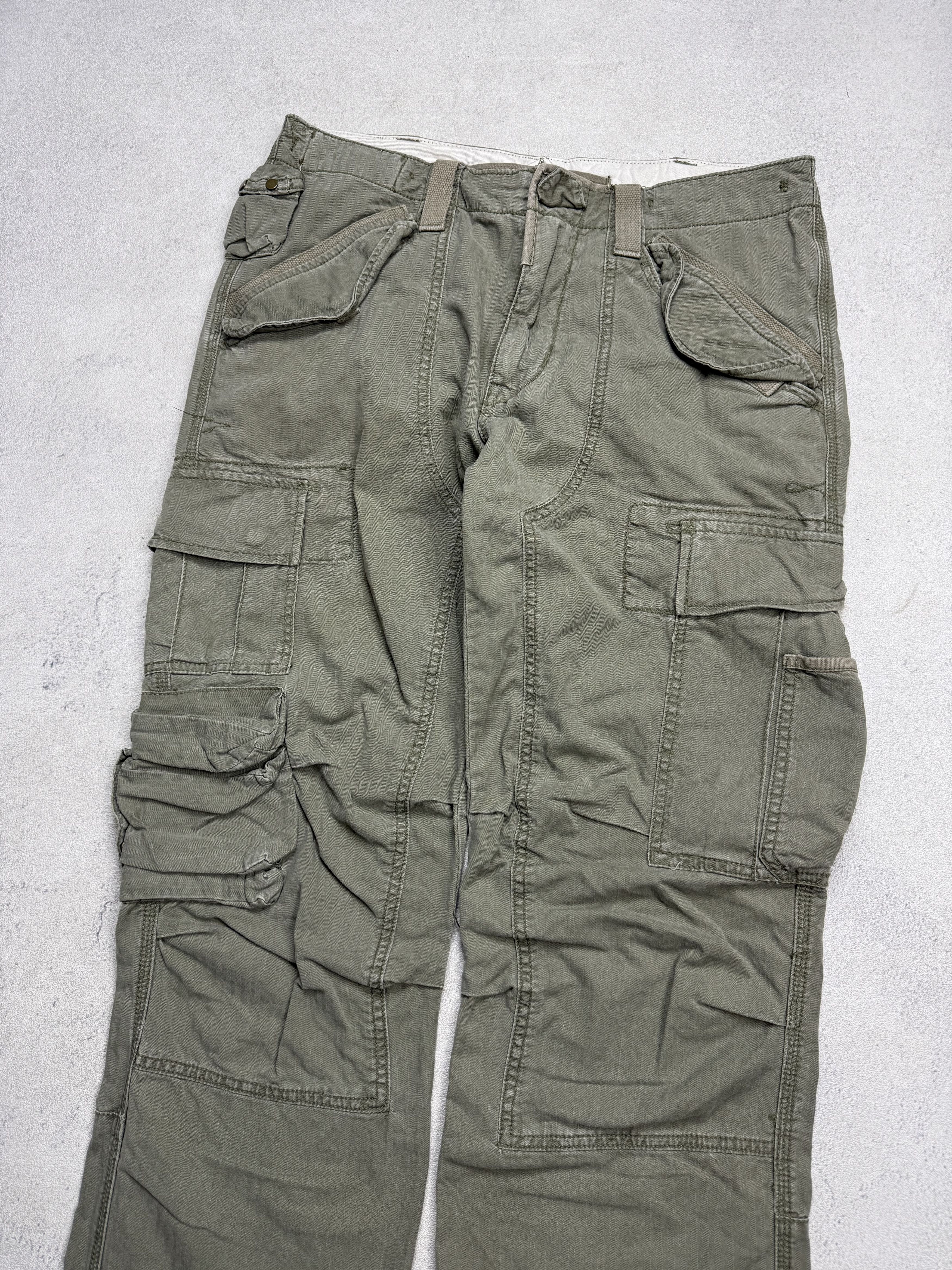 Polo Ralph Lauren Polo Ralph Lauren Cargo Pants Multi Pocket Size US 33 - 2 Thumbnail