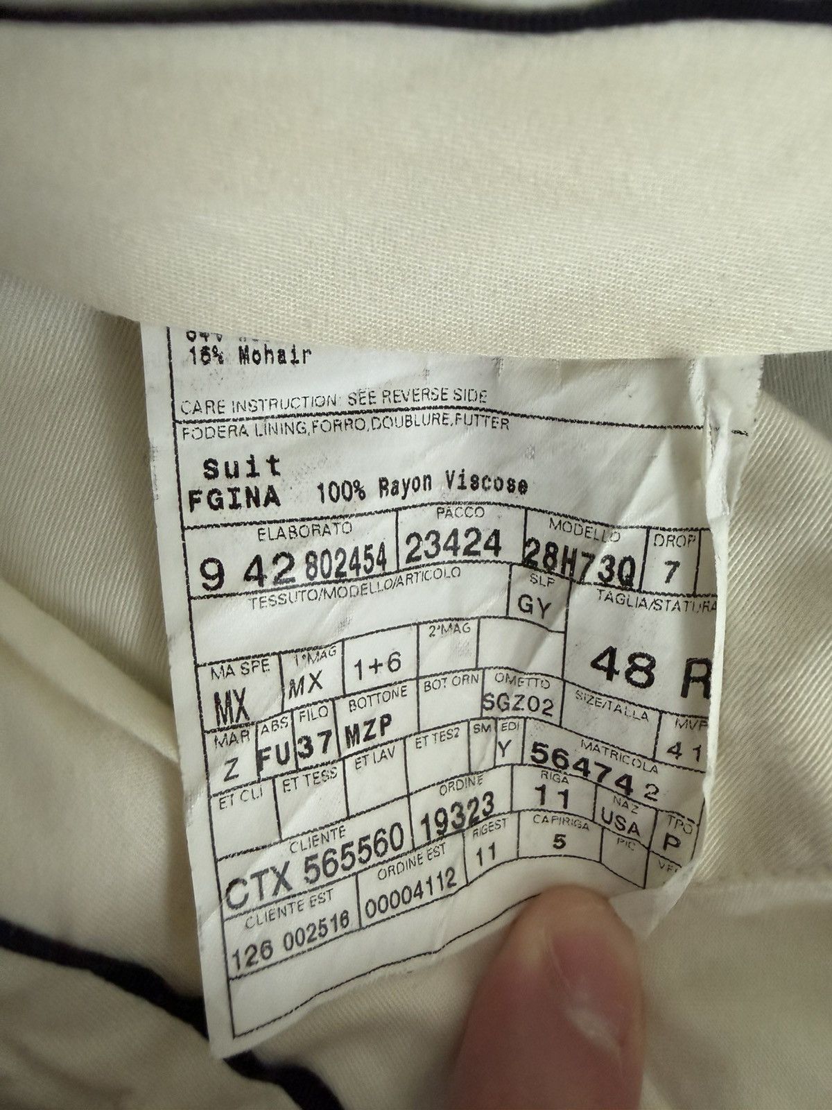 Z Zegna Z Zegna Two Piece Suit Size 38R - 7 Thumbnail