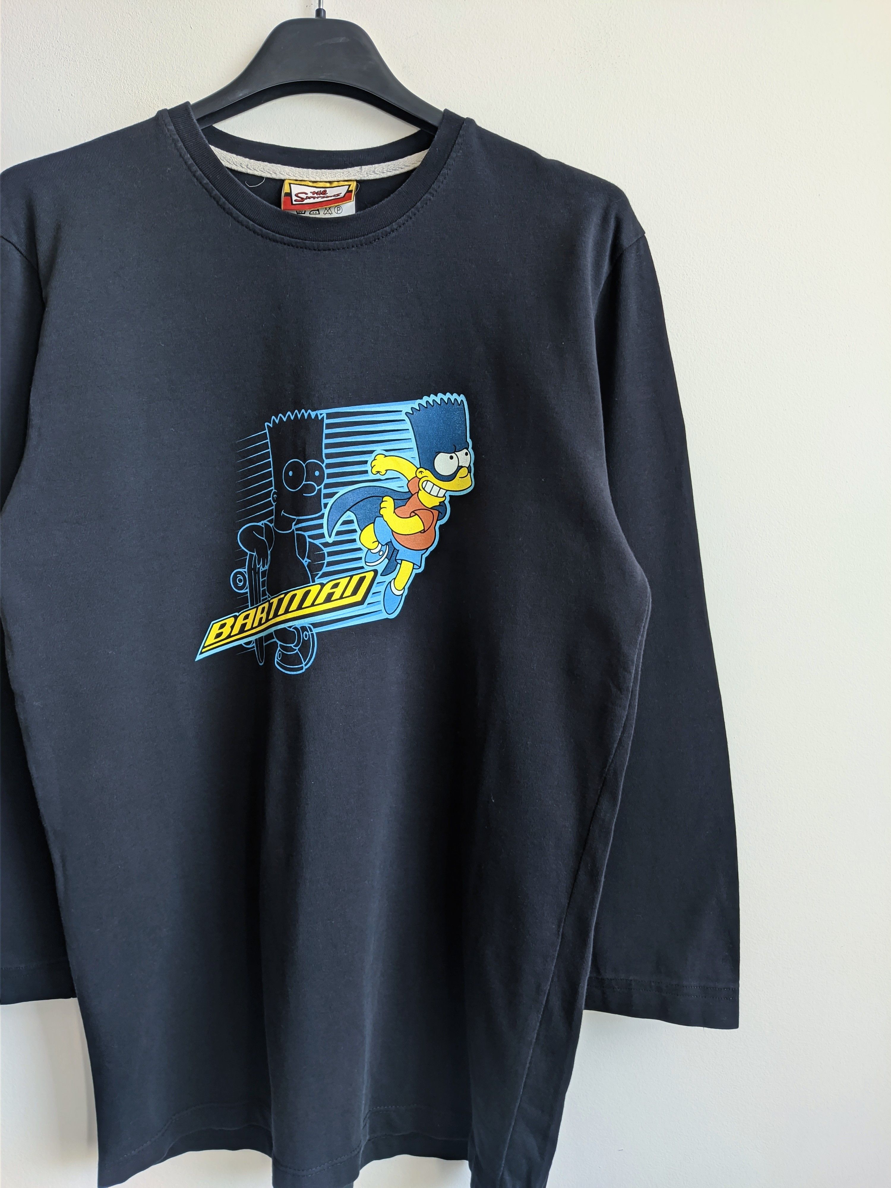 The Simpsons Vintage simpsons long sleeve big logo y2k Size US L / EU 52-54 / 3 - 7 Thumbnail