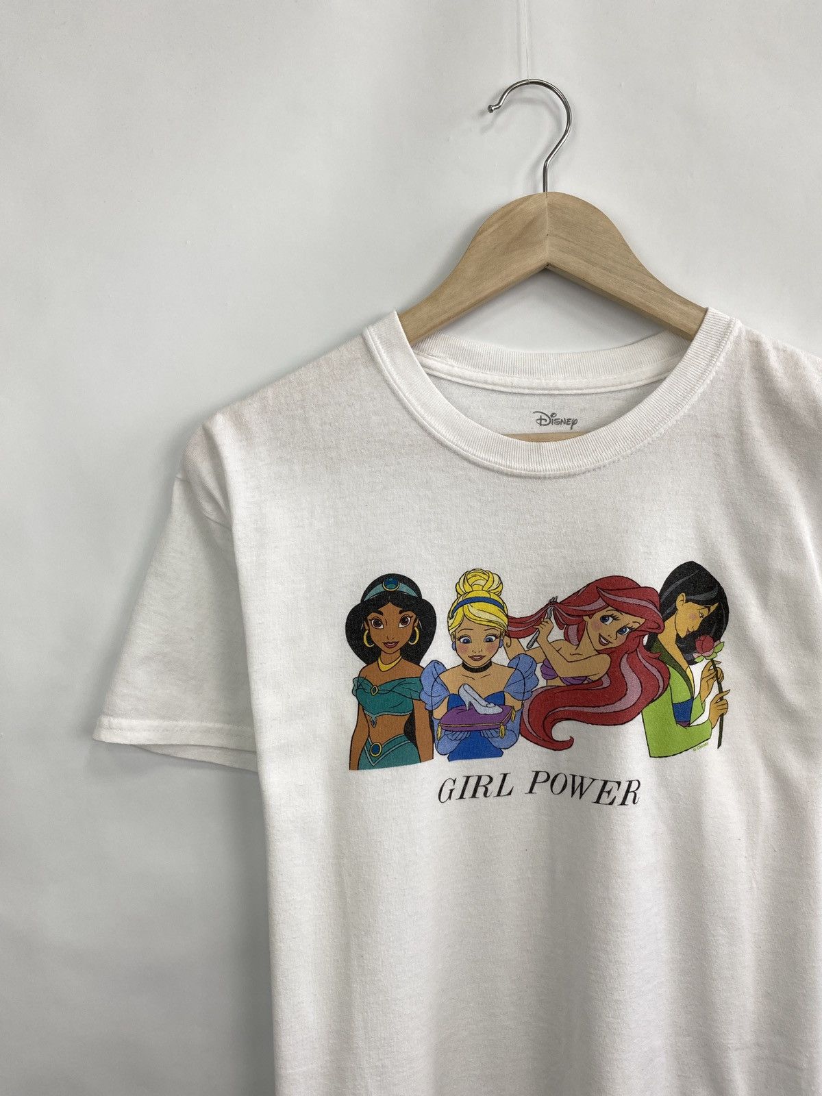 Cartoon Network × Disney × Vintage Vintage Ariel Cinderella Girl Power Disney Pixar t-shirt Size US M / EU 48-50 / 2 - 2 Thumbnail