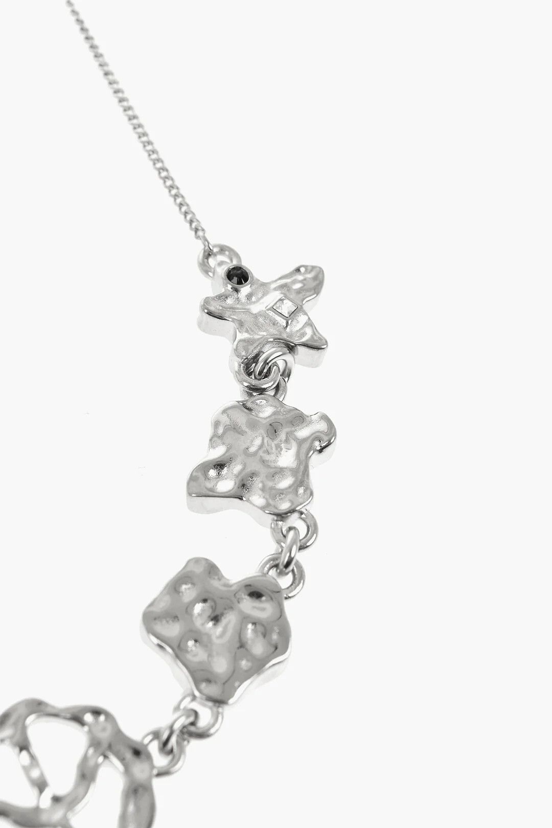 Palm Angels og1mm0326 Size: OS / Brass Necklace in Sliver Size ONE SIZE - 2 Thumbnail