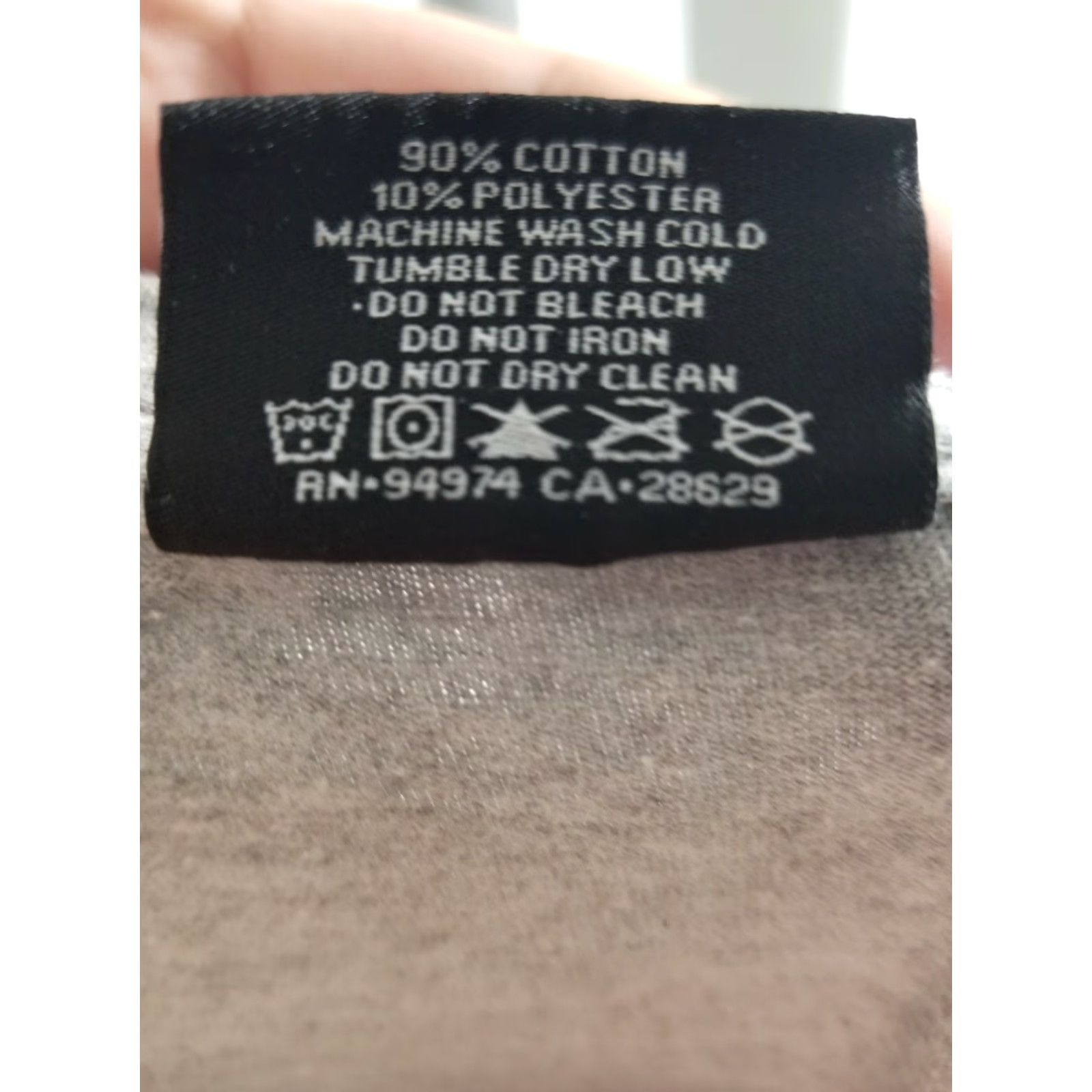 Doublet VINTAGE Stussy T-Shirt Jersey 90s Spellout Double Sided Mens S Gray 90s Distressed Regular Fit Crew Neck Summer Spring Mens Size US S / EU 44-46 / 1 - 6 Thumbnail