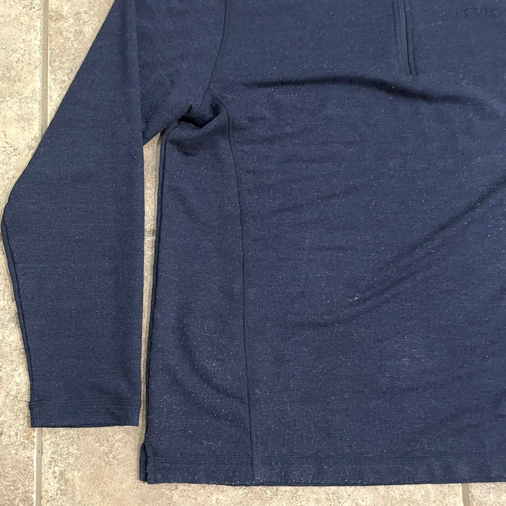 Orvis Orvis Zip-up Blue Pullover Mens Size L Sweater Regular Men Blue L Size US L / EU 52-54 / 3 - 3 Thumbnail