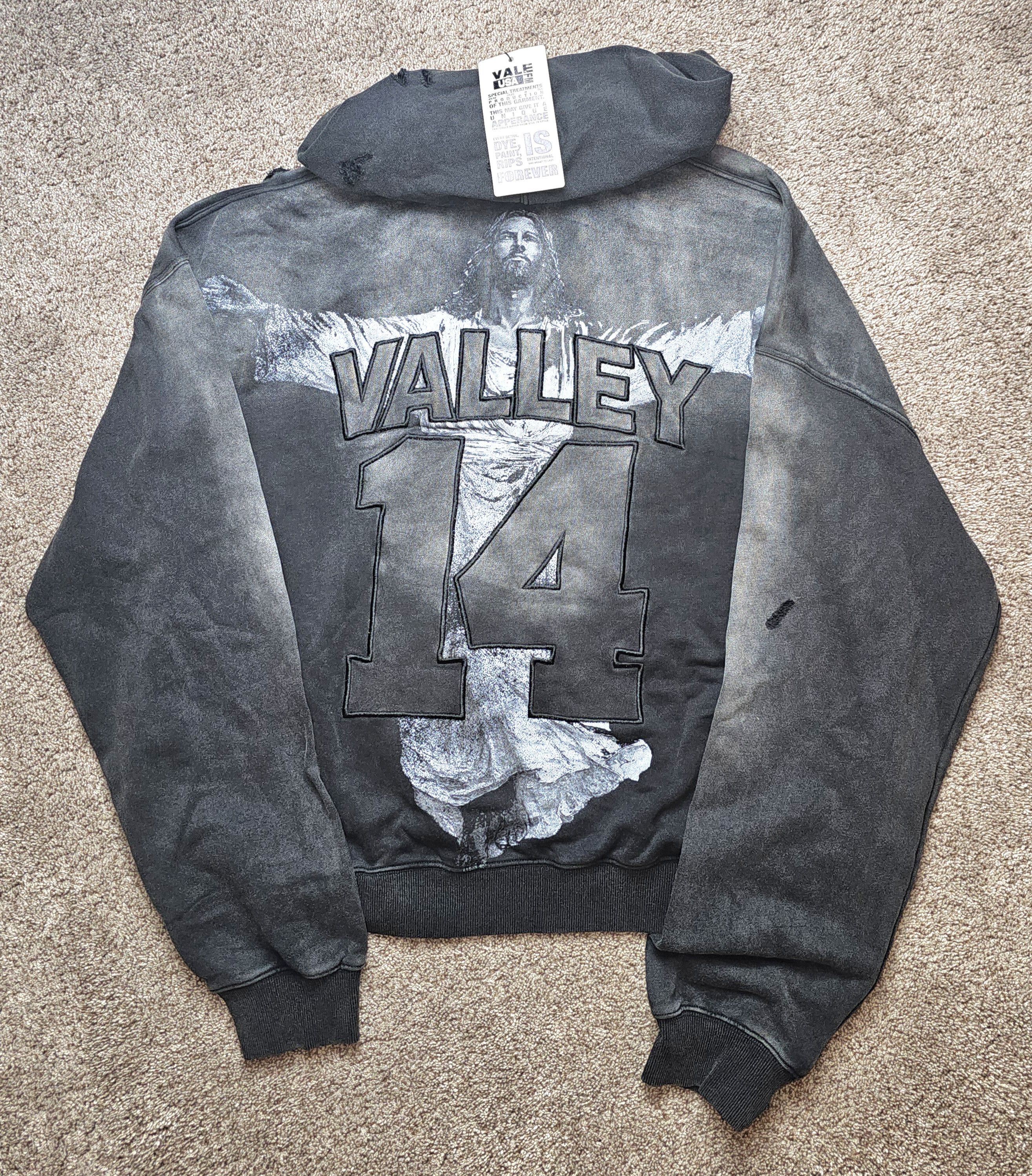 Vale Vale Forever Jesus Pullover 'Black' Size US XXL / EU 58 / 5 - 2 Thumbnail
