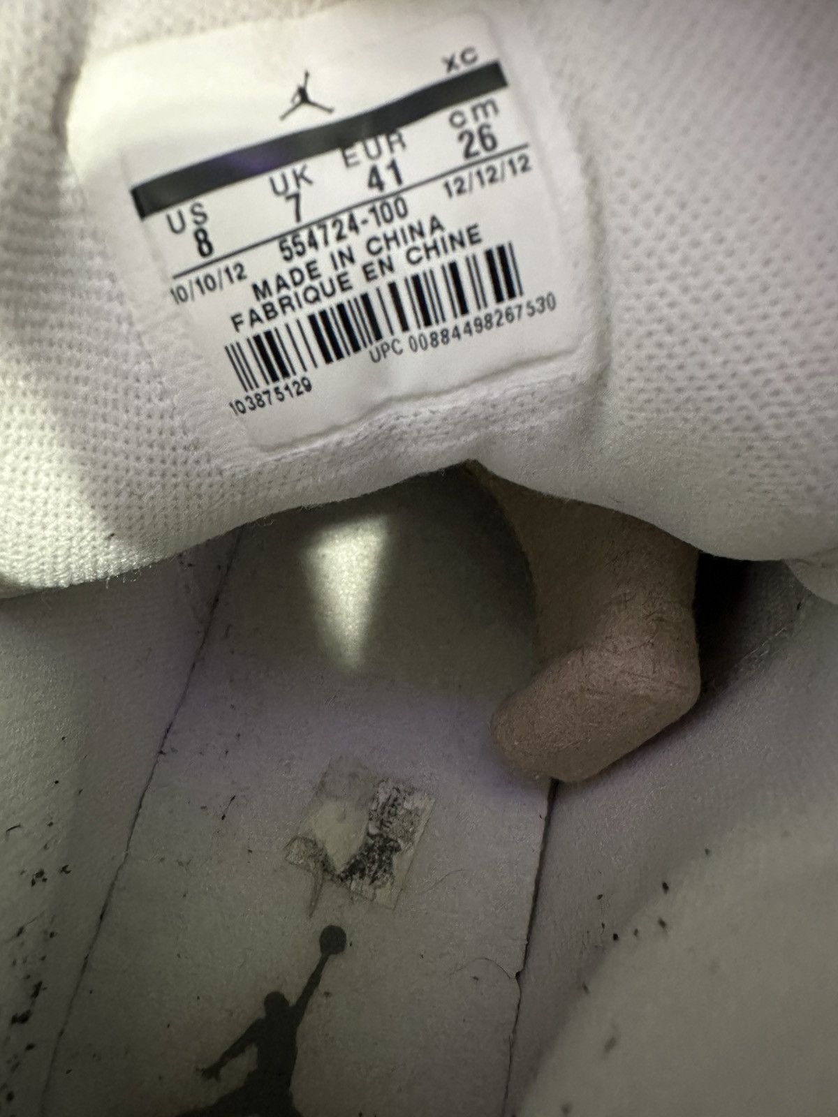 Jordan Brand × Nike Jordan 1 mid triple white 2020 Size US 8 / EU 41 - 8 Thumbnail